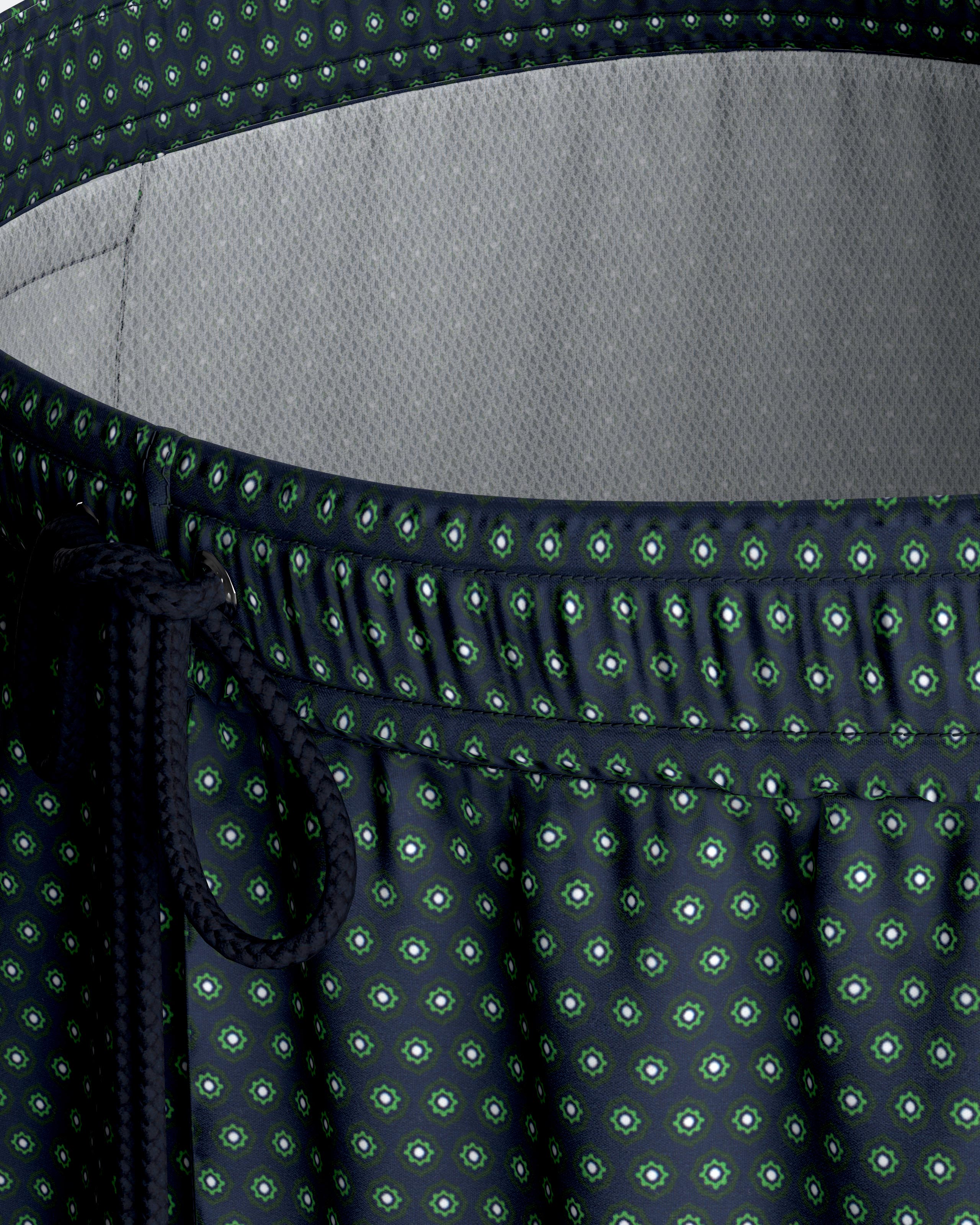 Calções de banho estampado