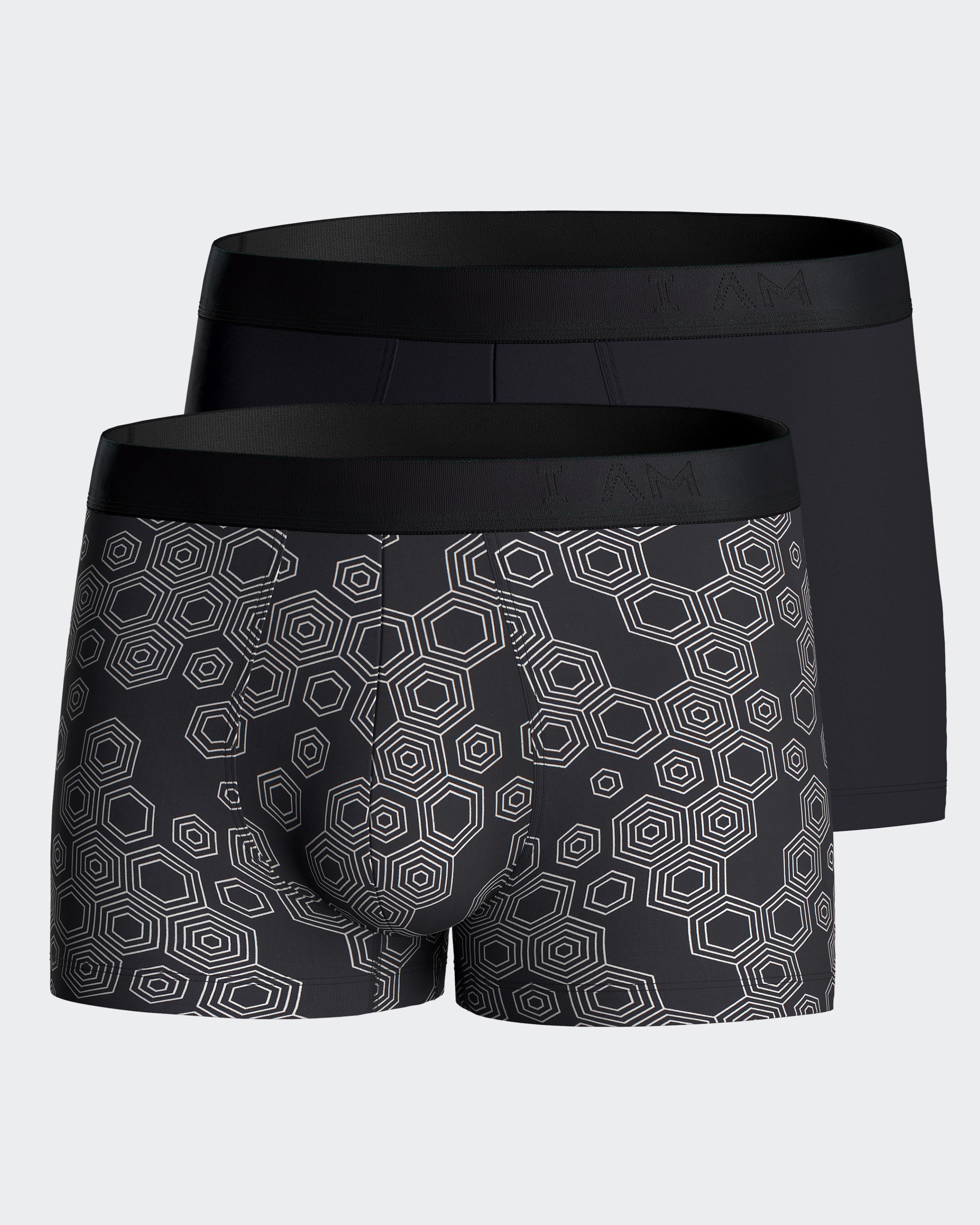 Pack 2 boxers de homem em Lyocell