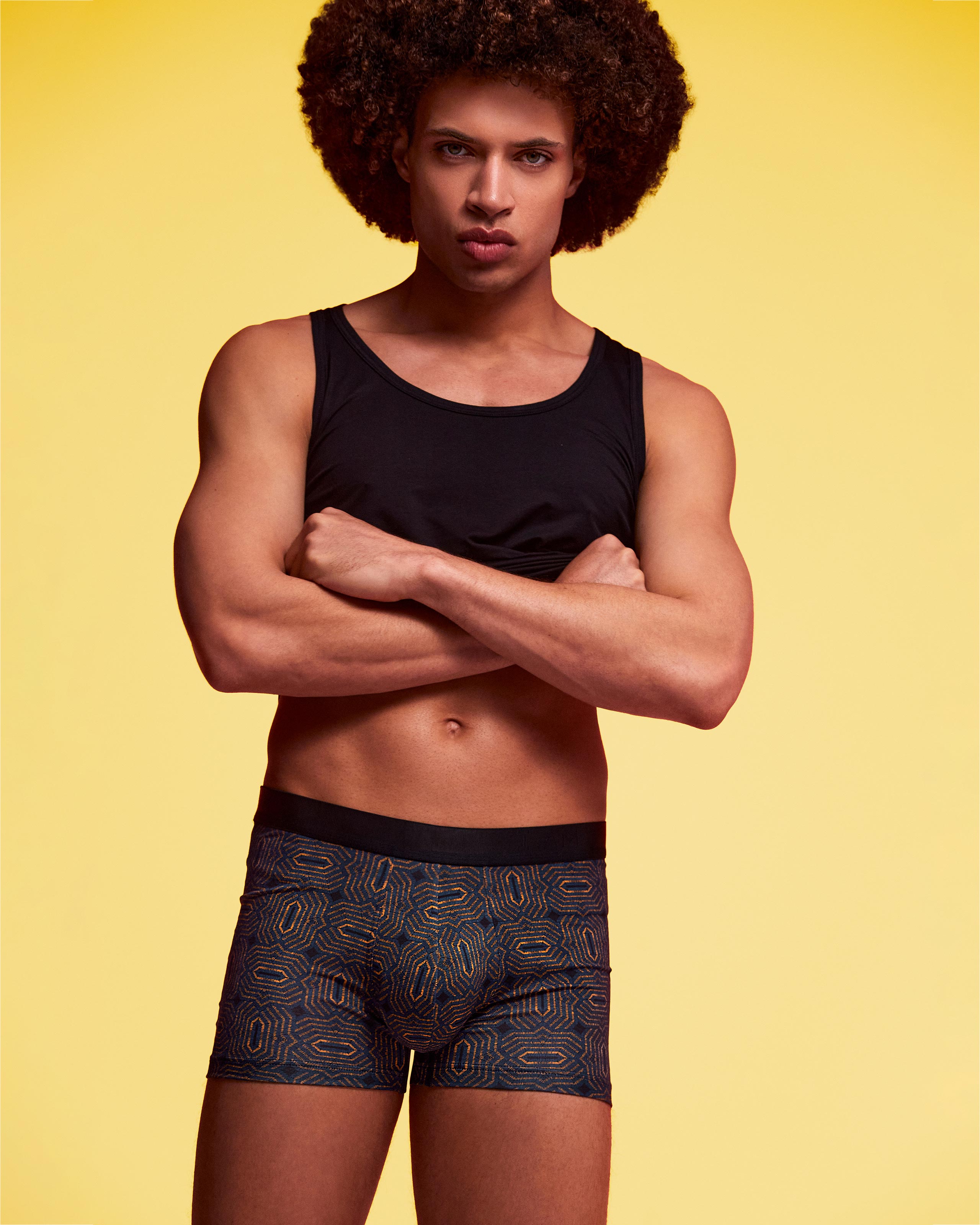 Boxer de punto de hombre en Lyocell