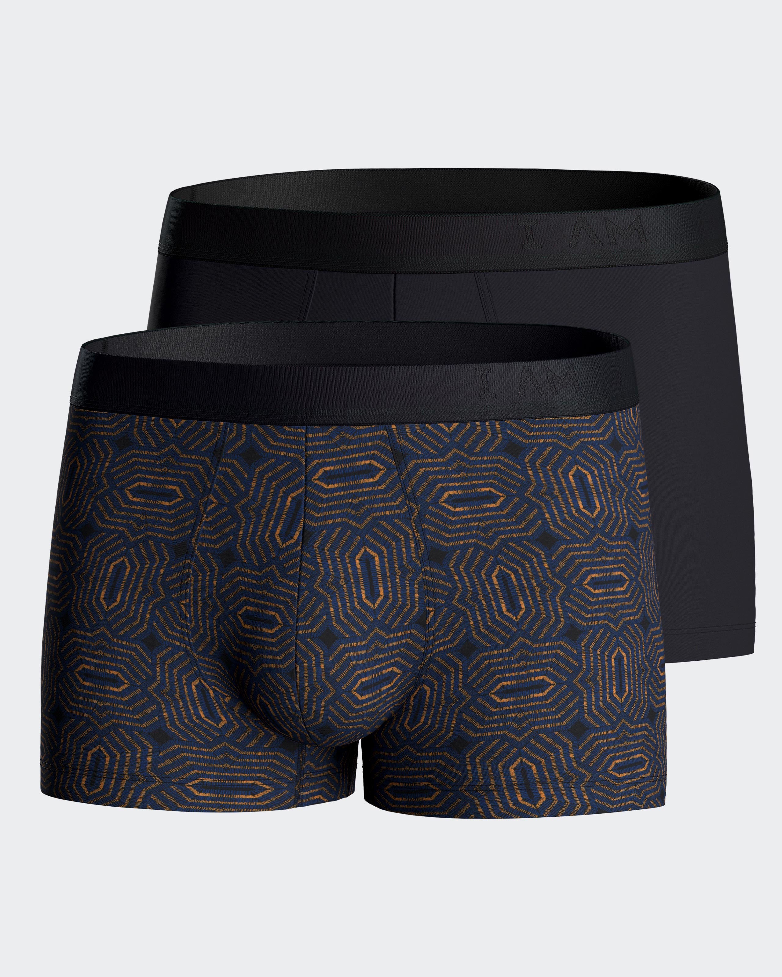 Pack of 2 boxers in Lyocell