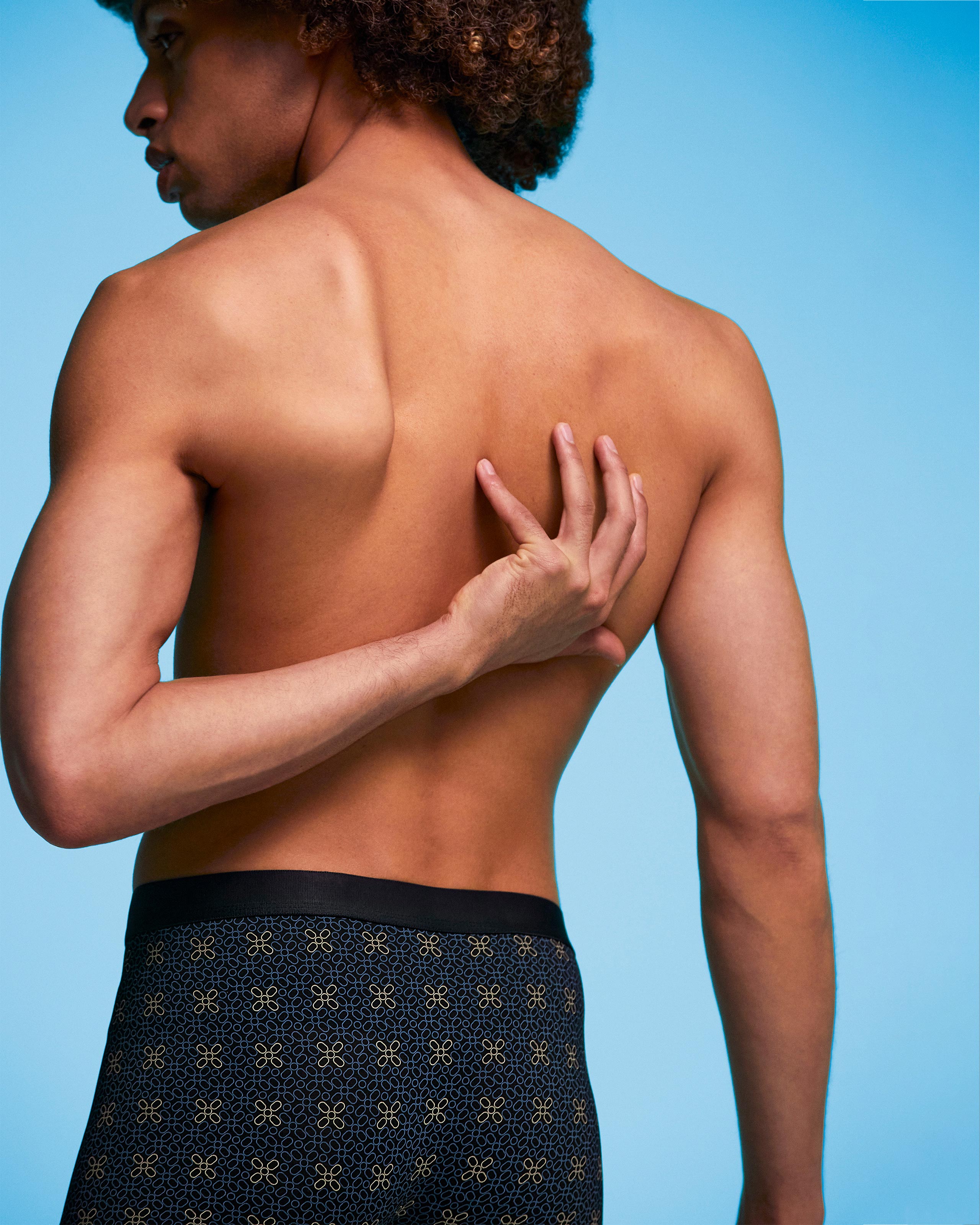 Printed boxer in Lyocell