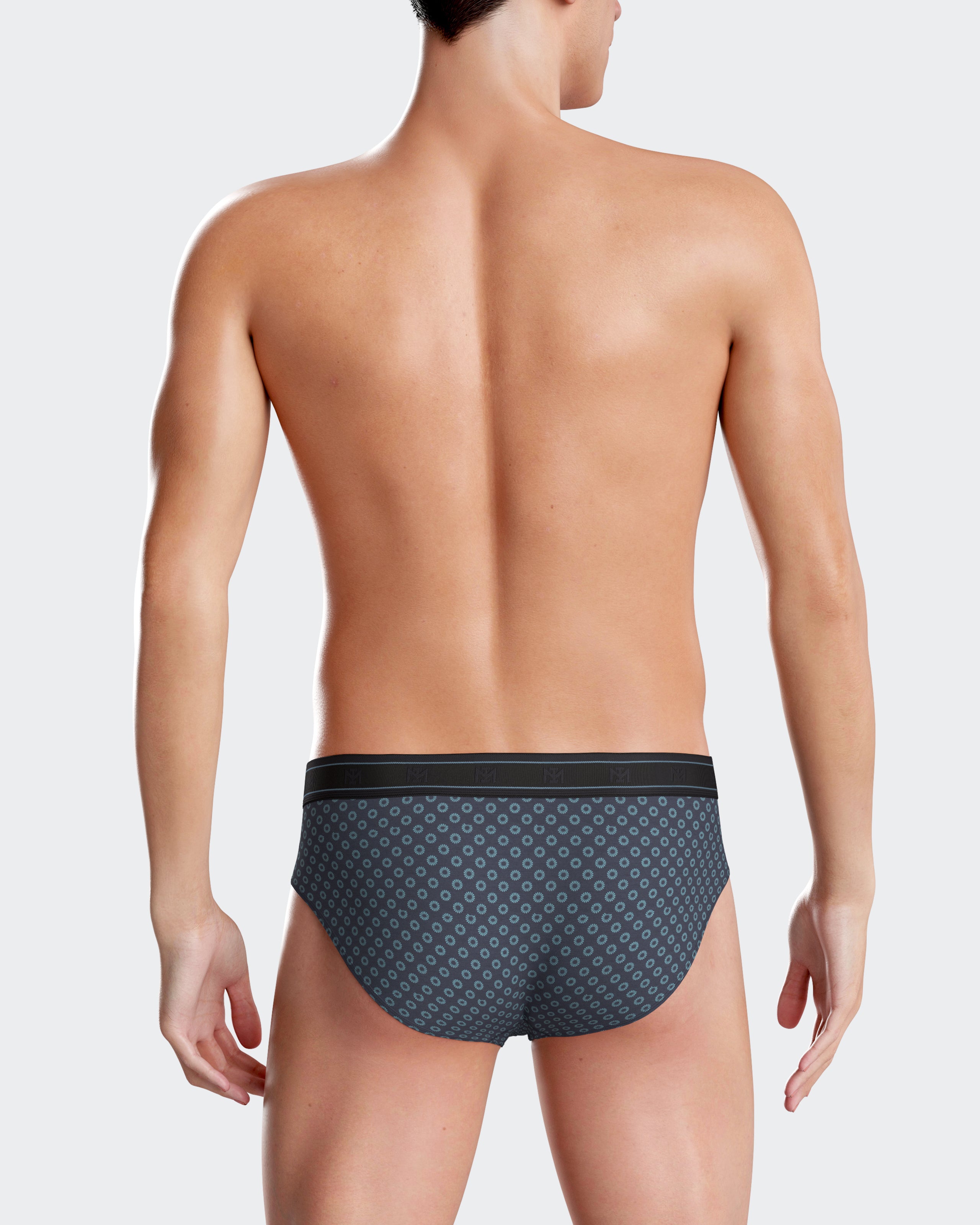 Slip de homem estampado em Algodão Modal