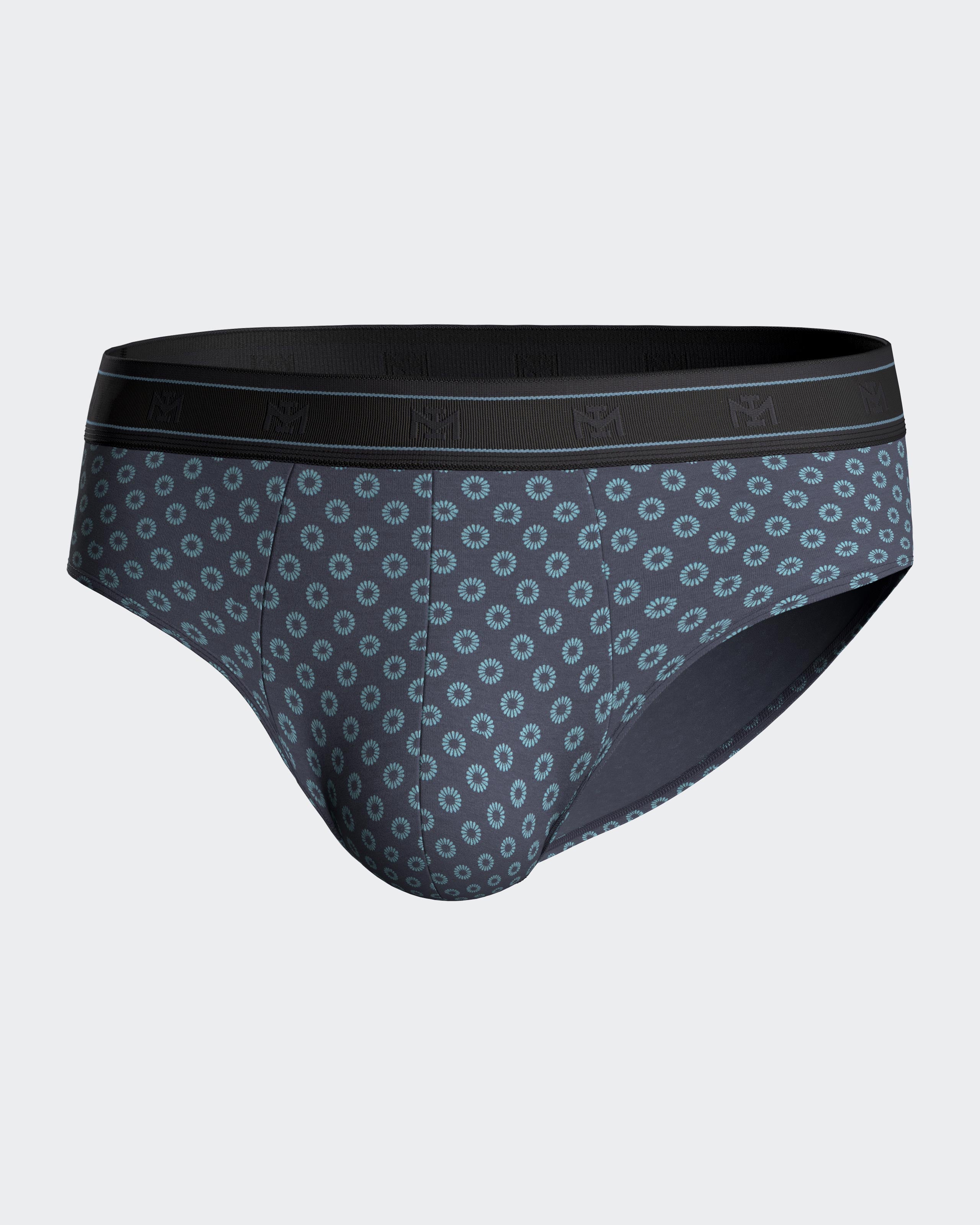 Slip de homem estampado em Algodão Modal