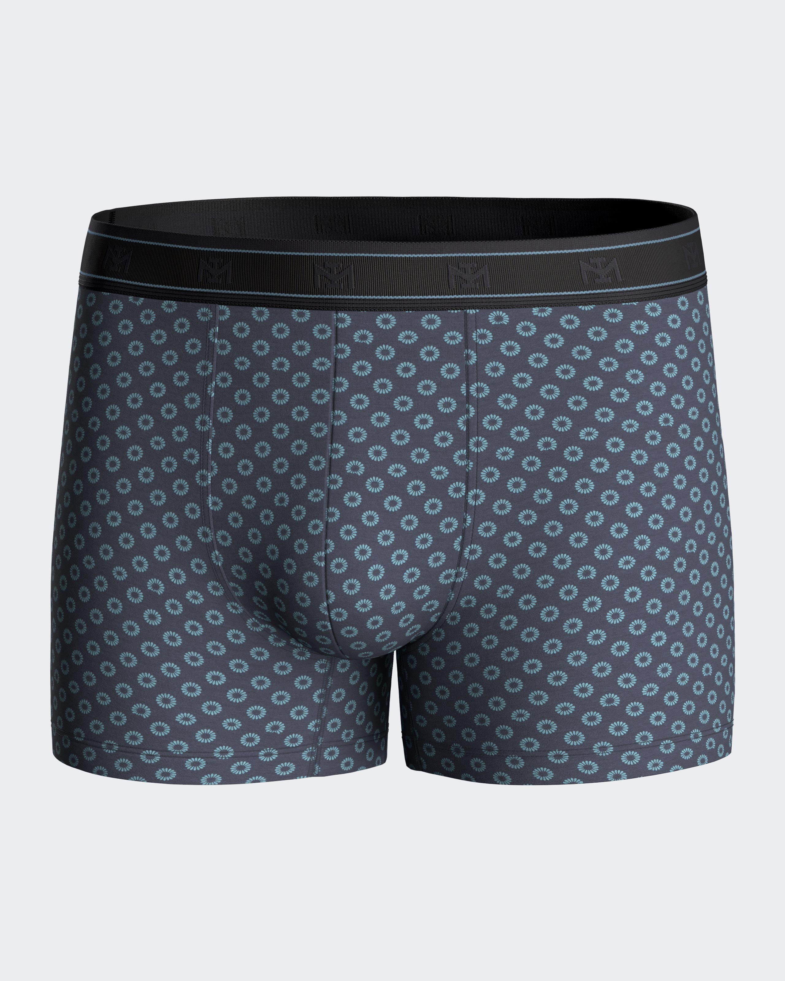 Boxer de punto de hombre estampado en Modal