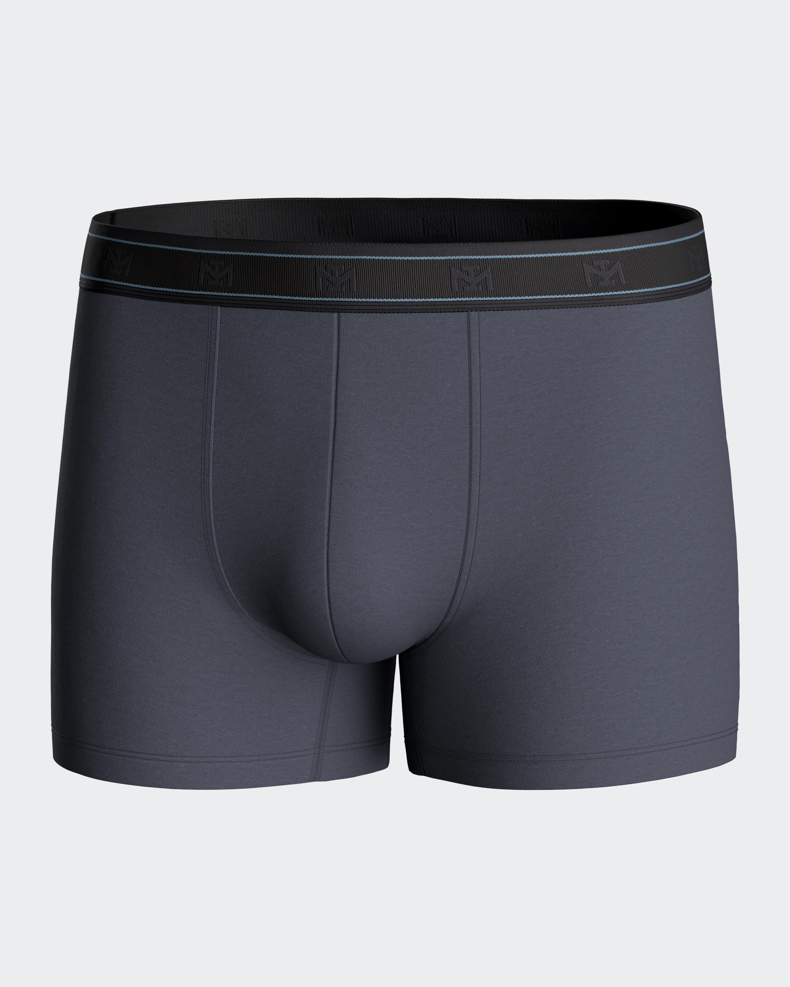 Packung mit 2 Herren-Boxer shorts Baumwolle Modal