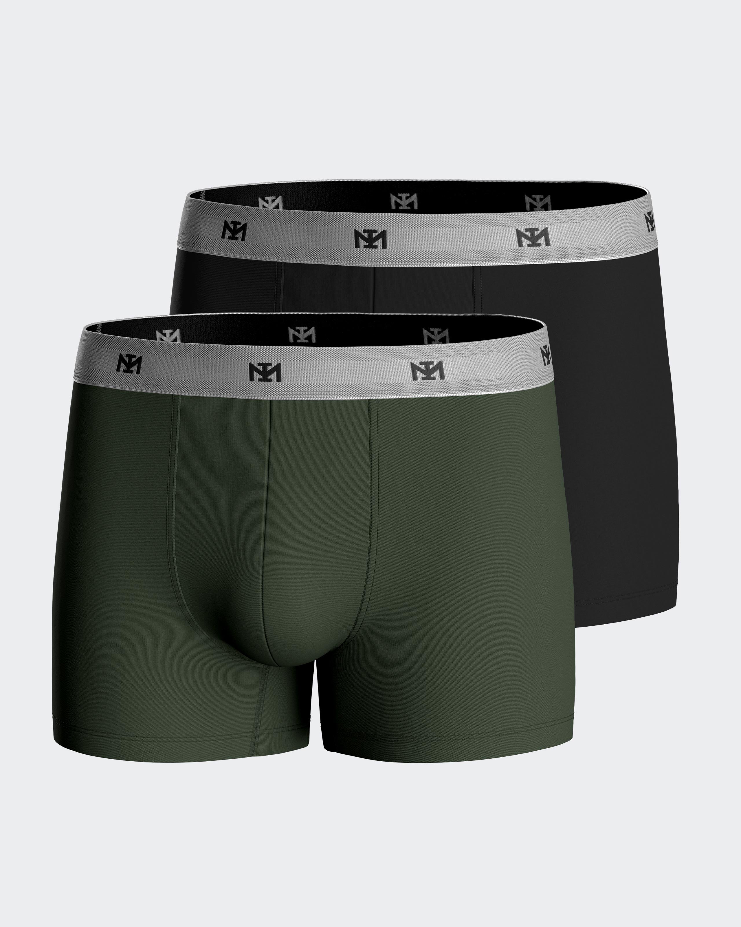 Pack of 2 boxers in Lyocell