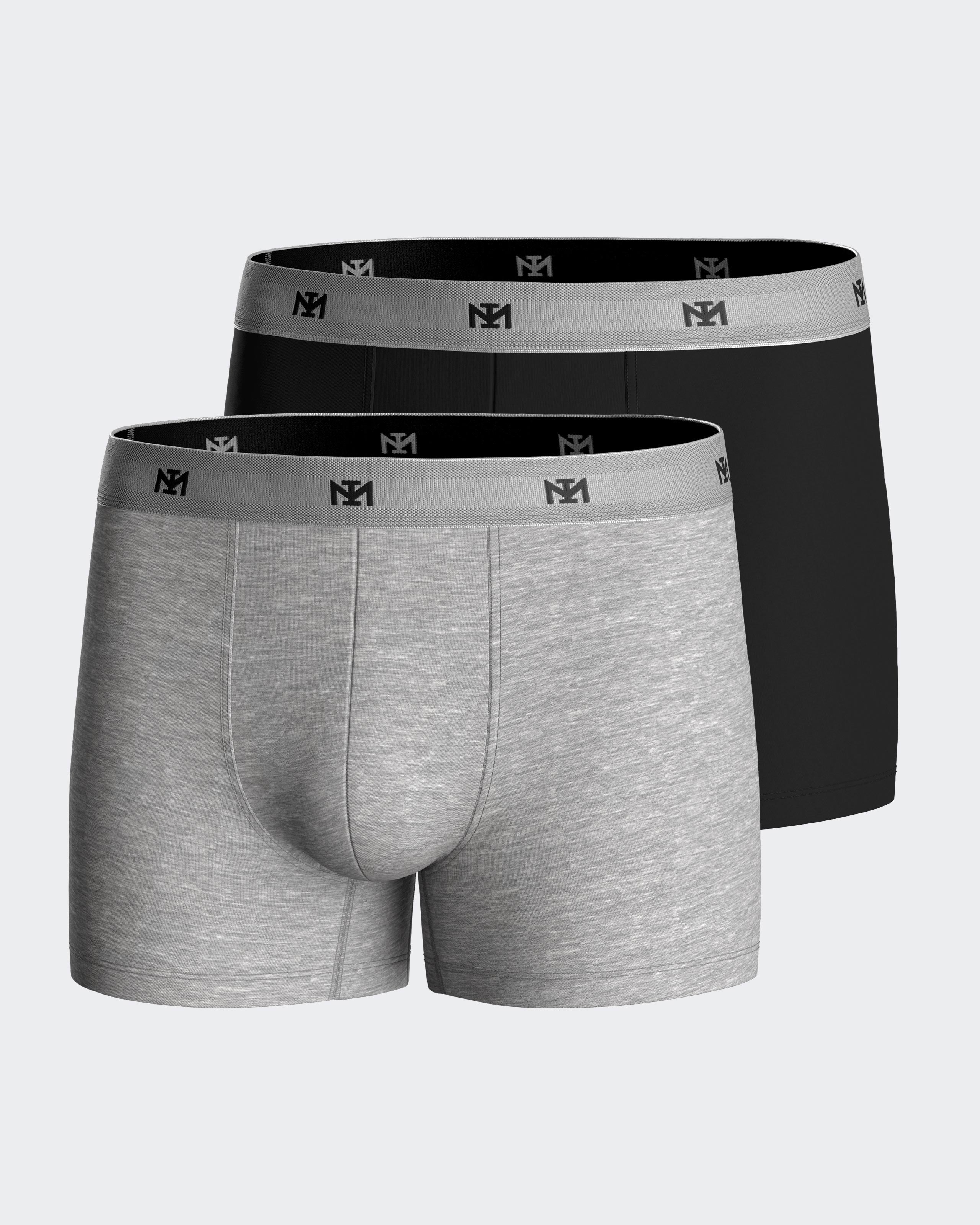 Pack 2 boxers de homem em Lyocell