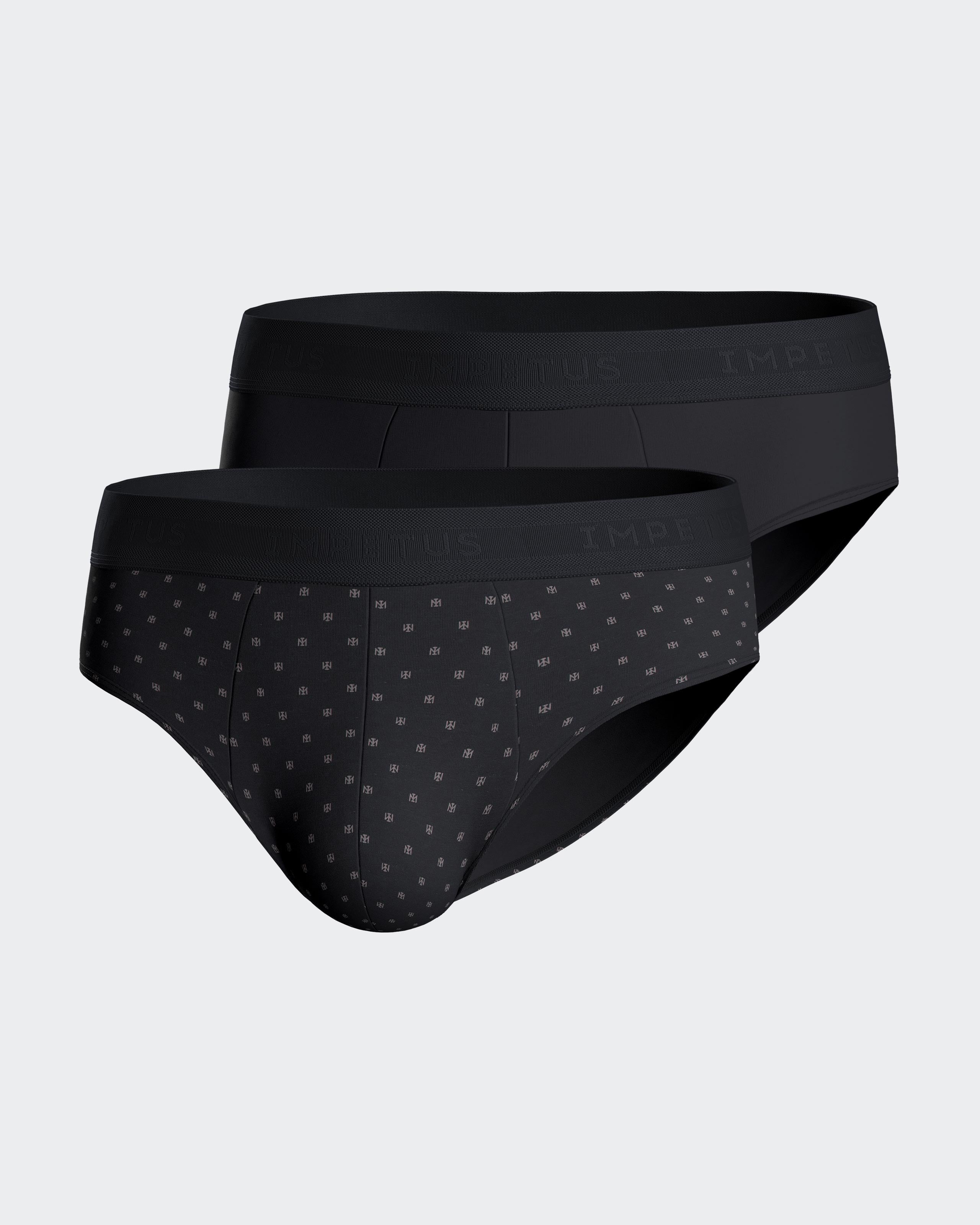 Packung mit 2 Herren-slips aus Baumwolle Modal