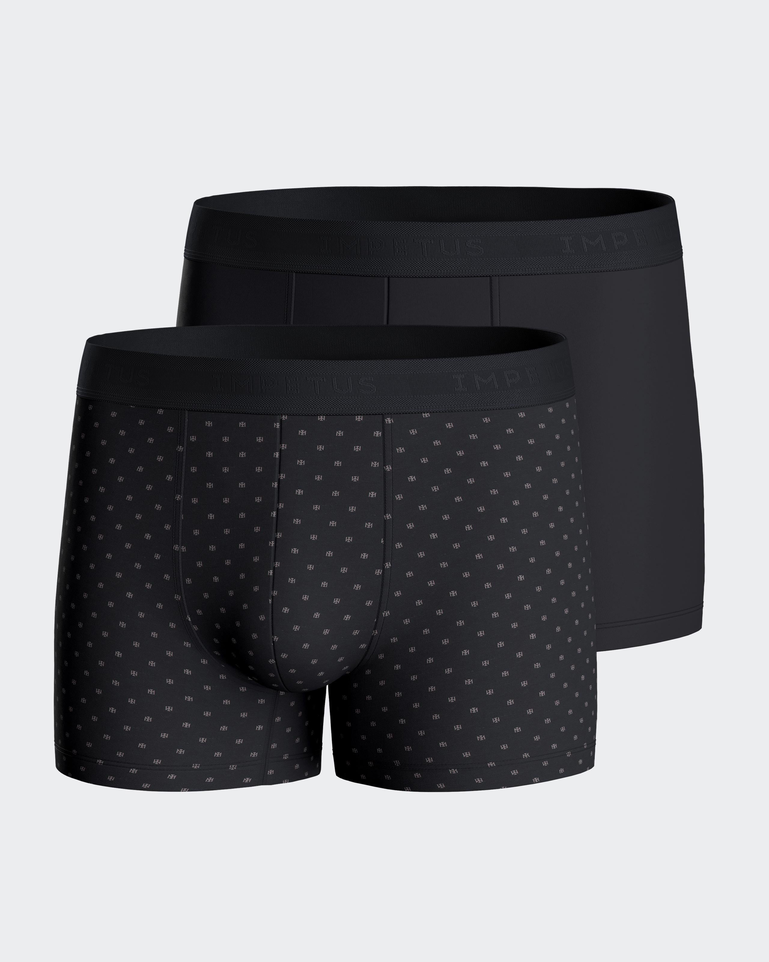 Pack of 2 boxers in Cotton Modal