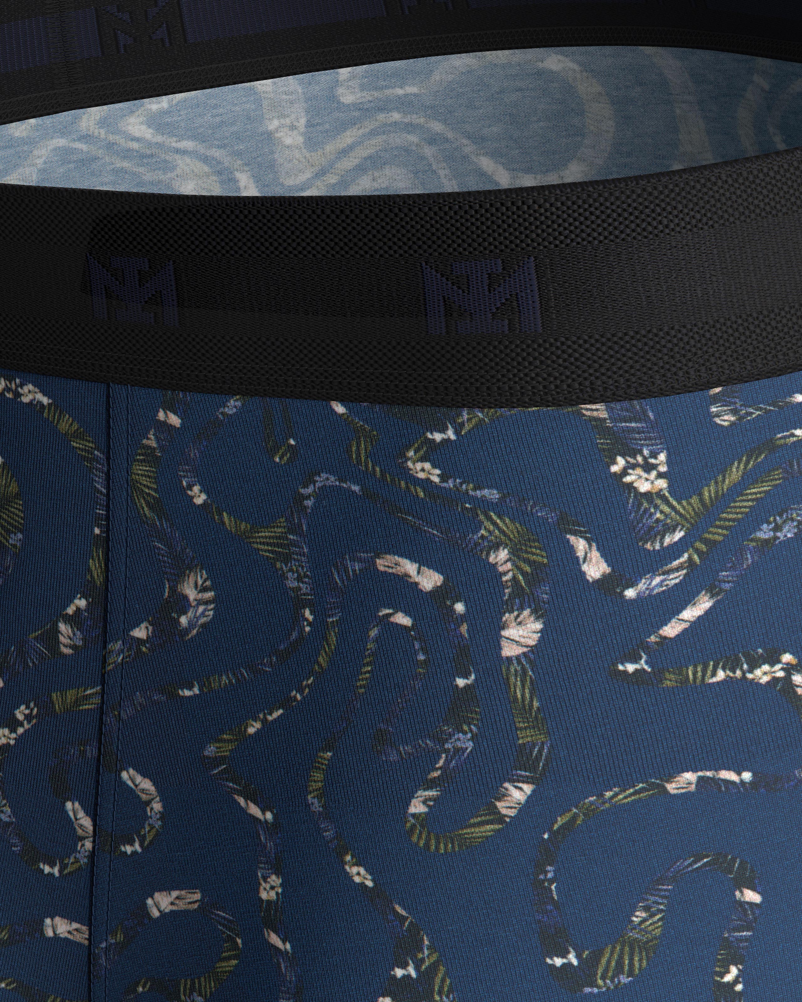 Printed boxer in Cotton
