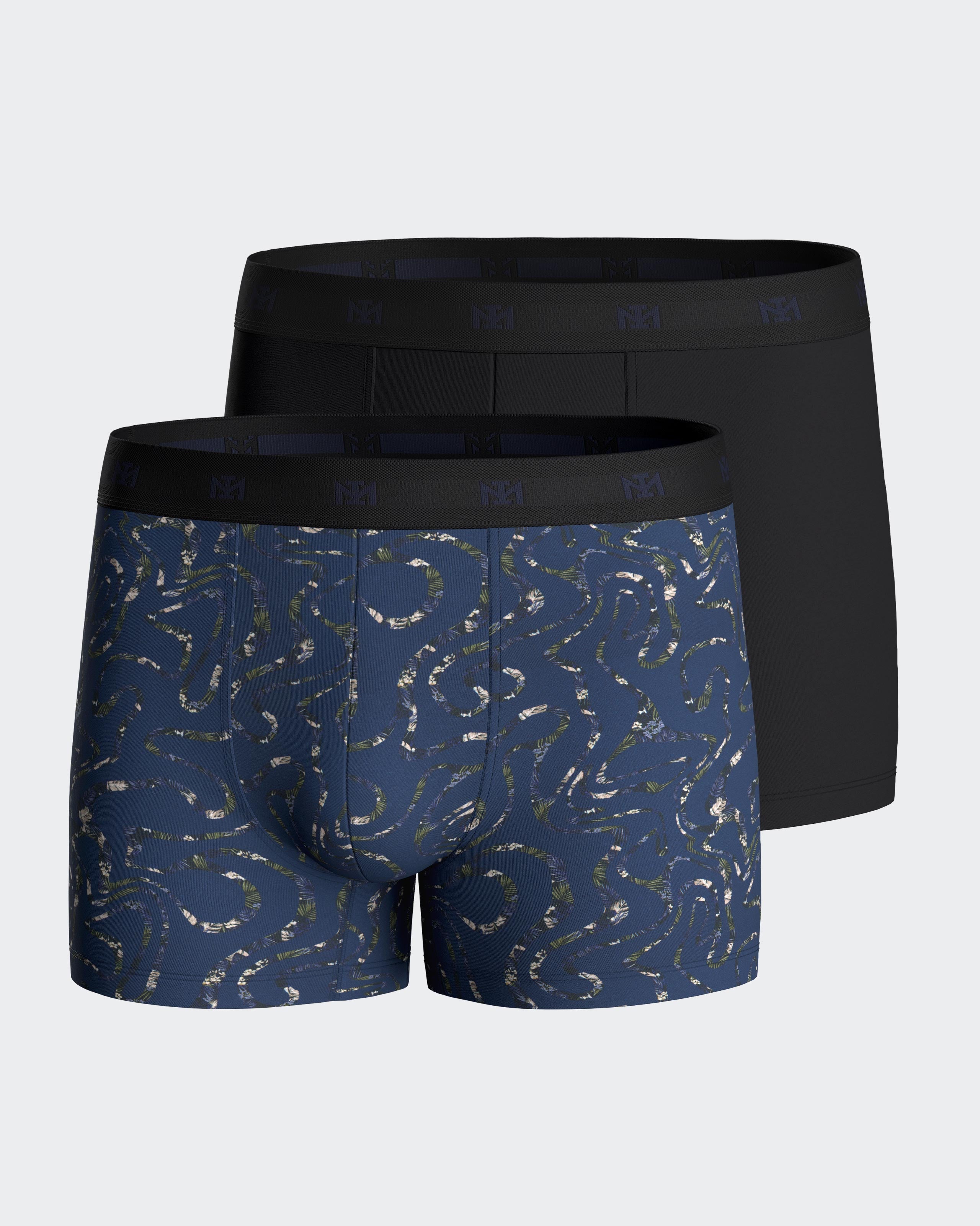 Pack 2 boxers de homem em algodão