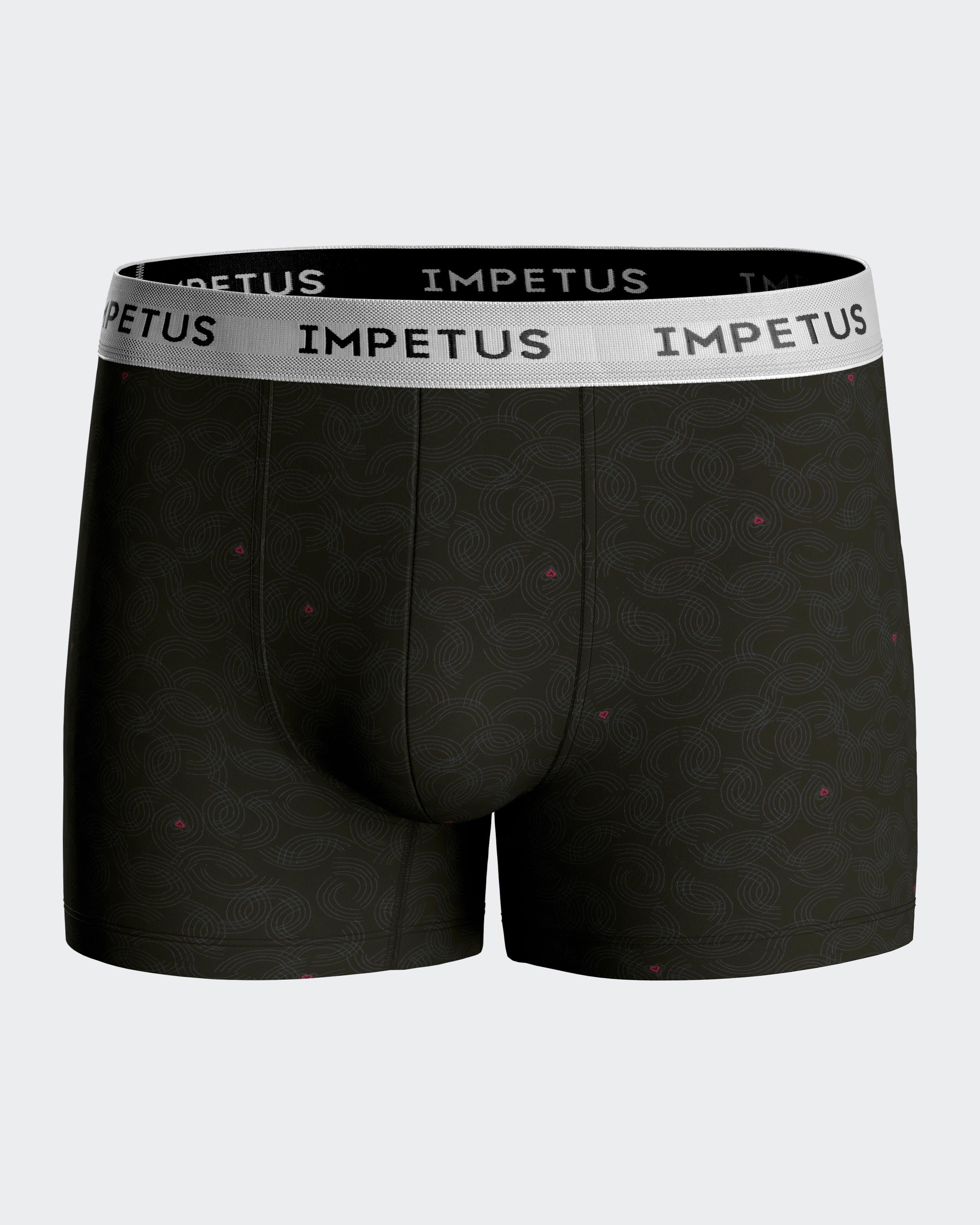 Boxer de homem estampado São Valentim em Lyocell