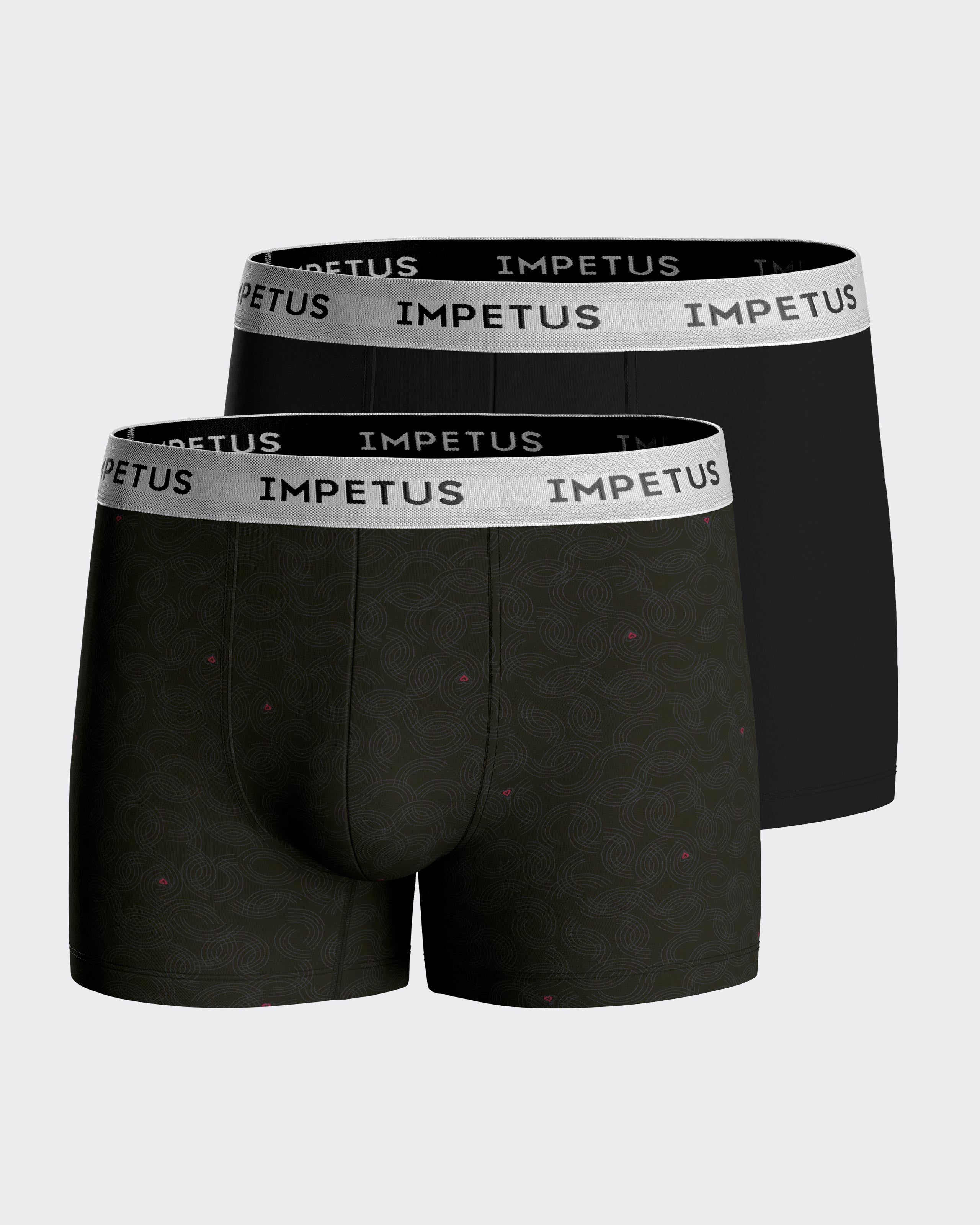Pack de 2 boxers Saint-Valentin en Lyocell
