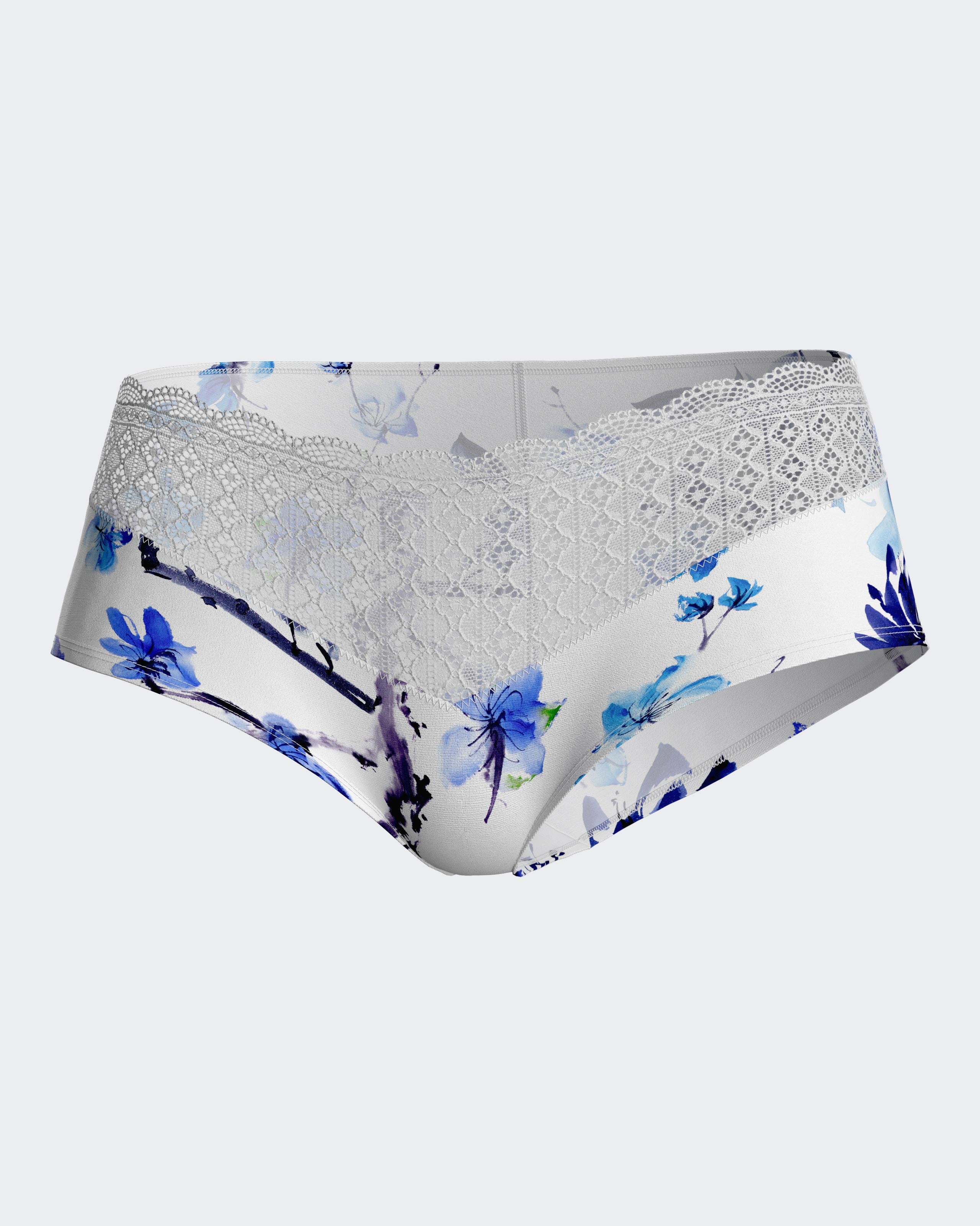 Culotte hipster en Modal à imprimé floral