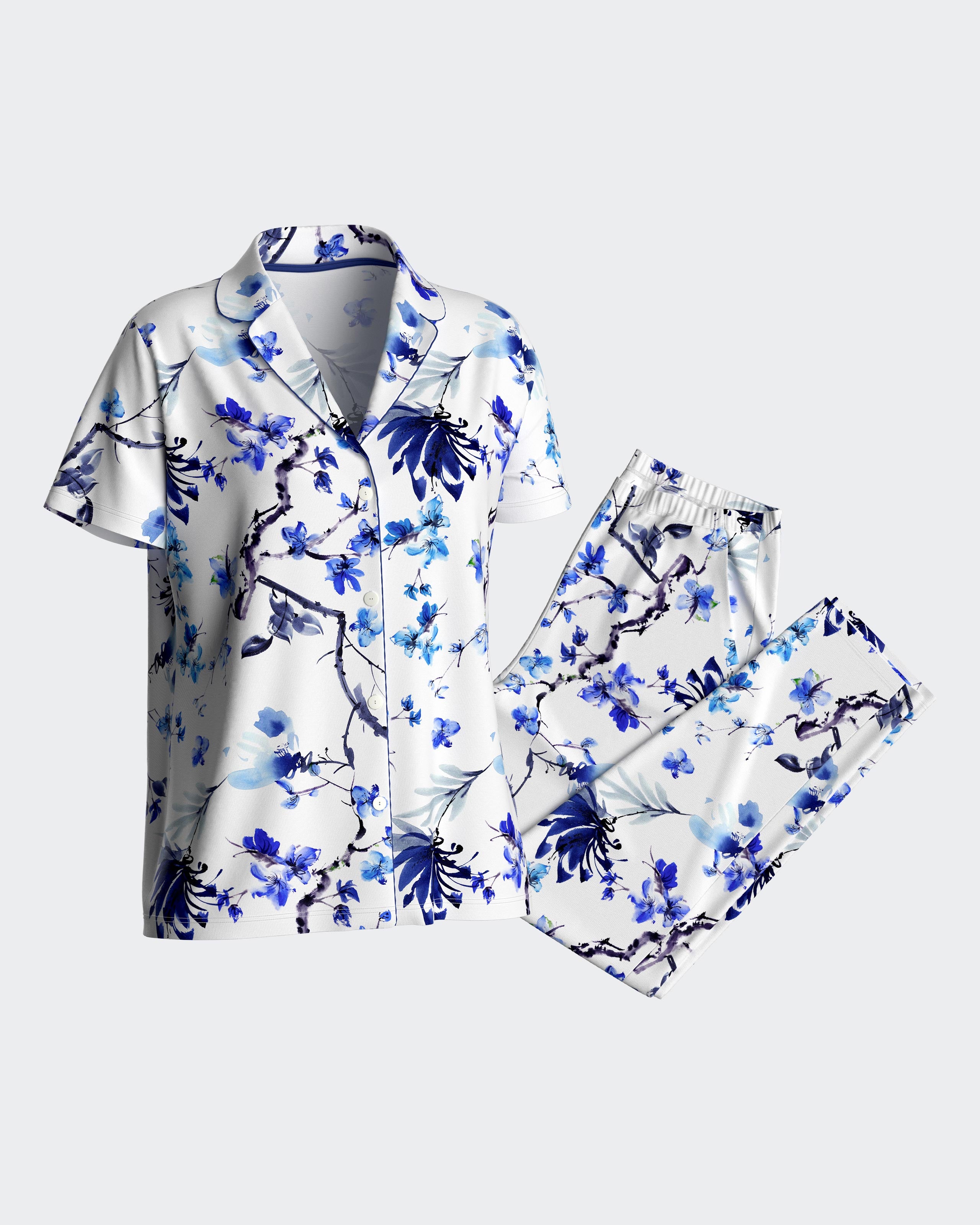 Geknöpfter Pyjama aus Modal