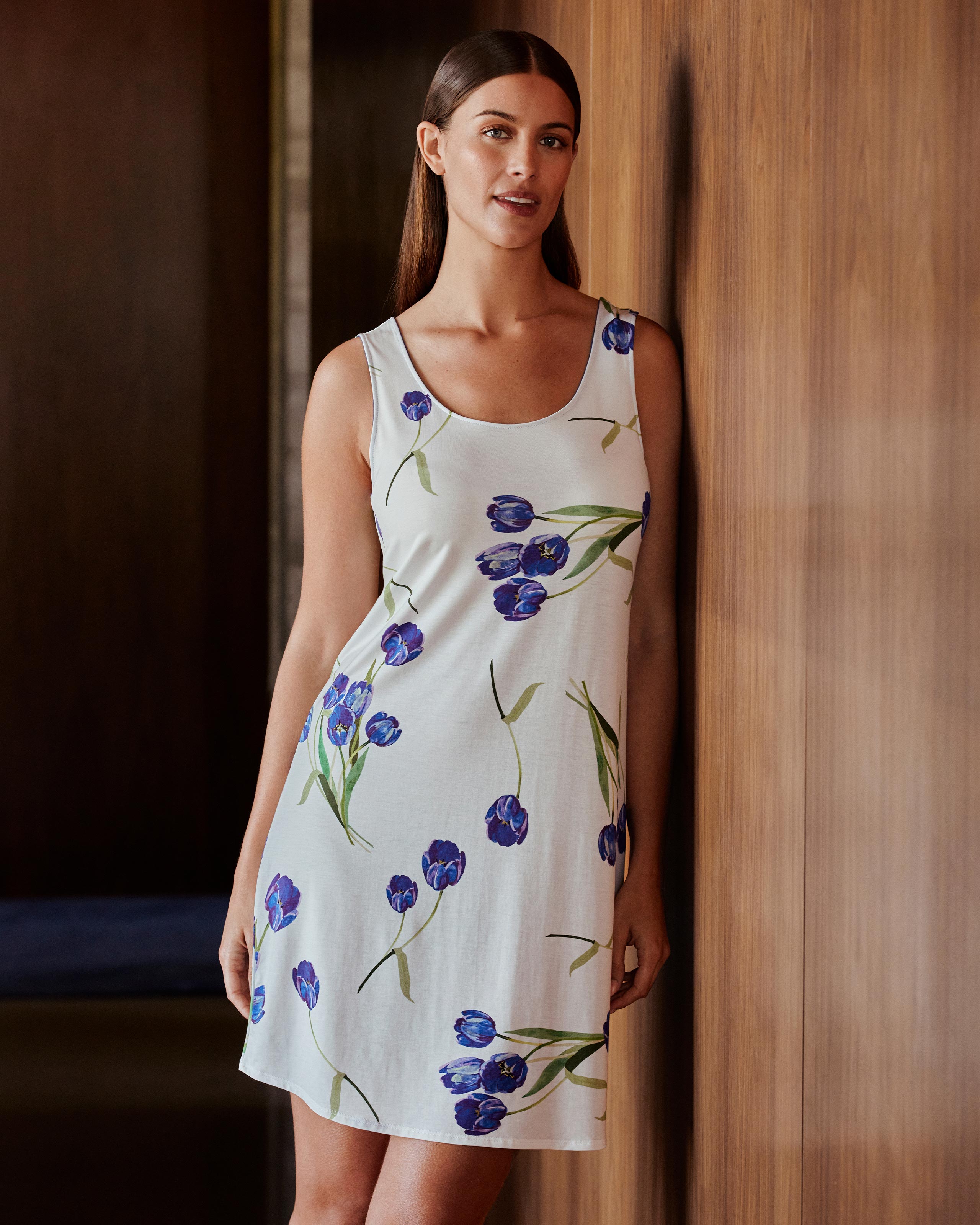 Camisón floral en Modal