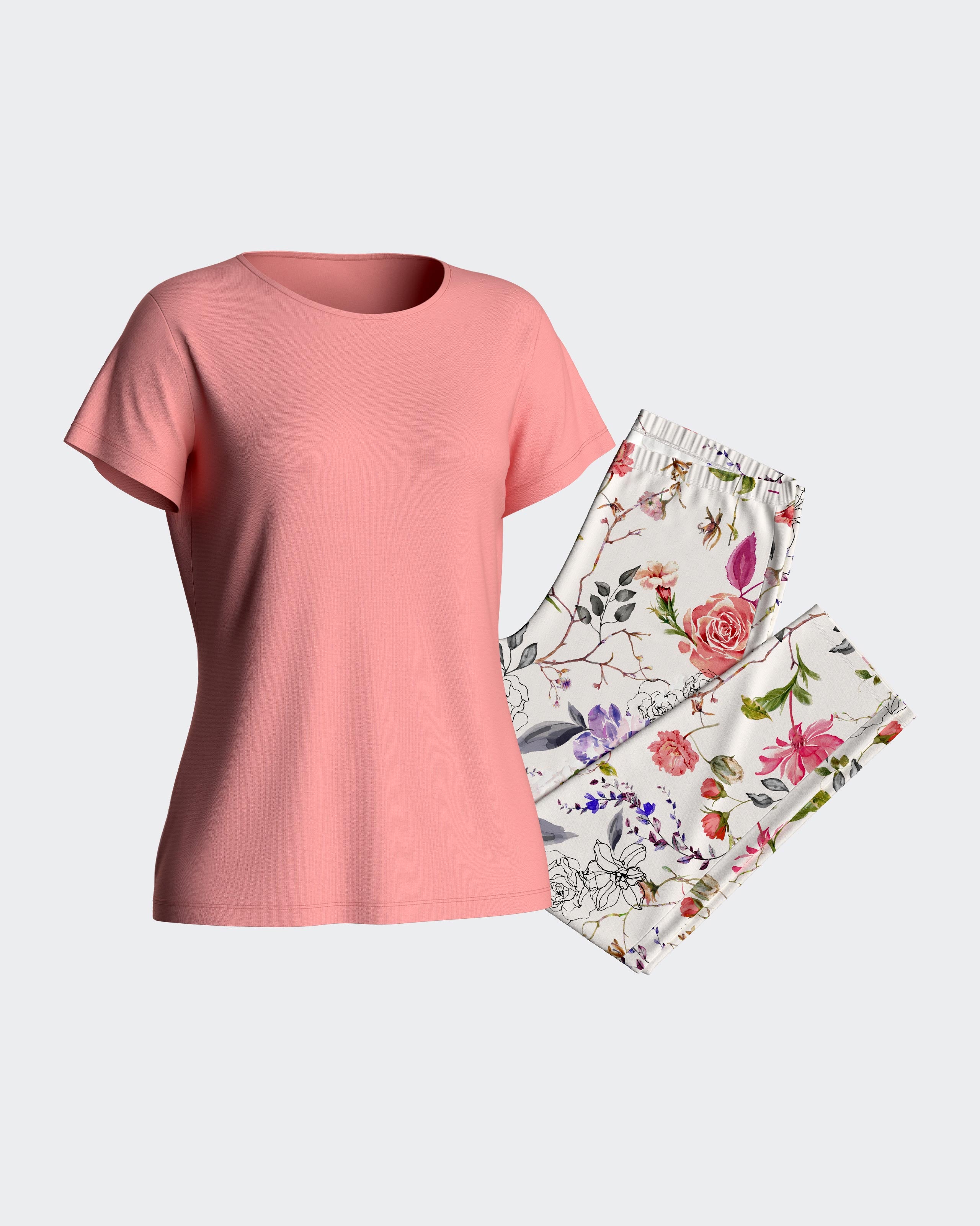 Pijama de mulher em Lyocell Algodão