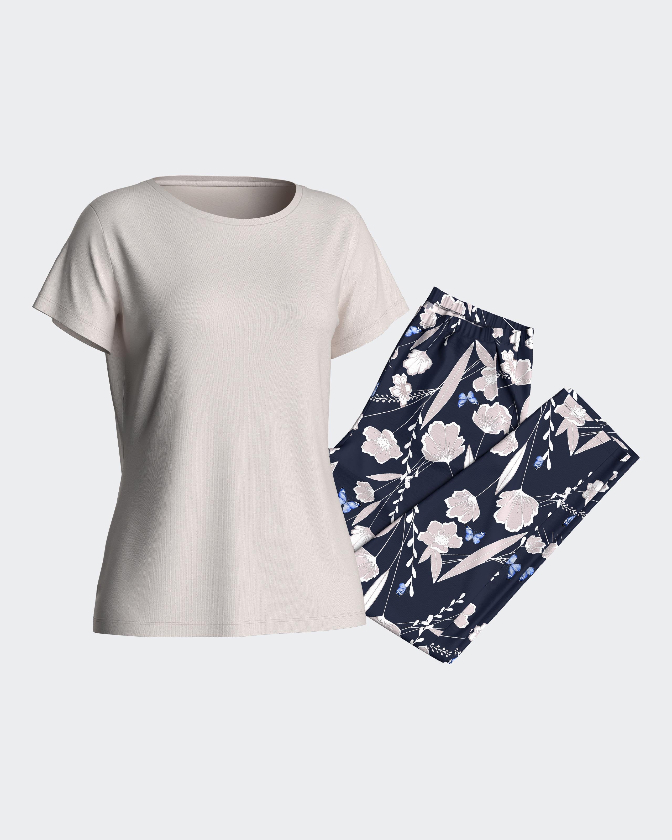 Pijama de mujer largo en Lyocell