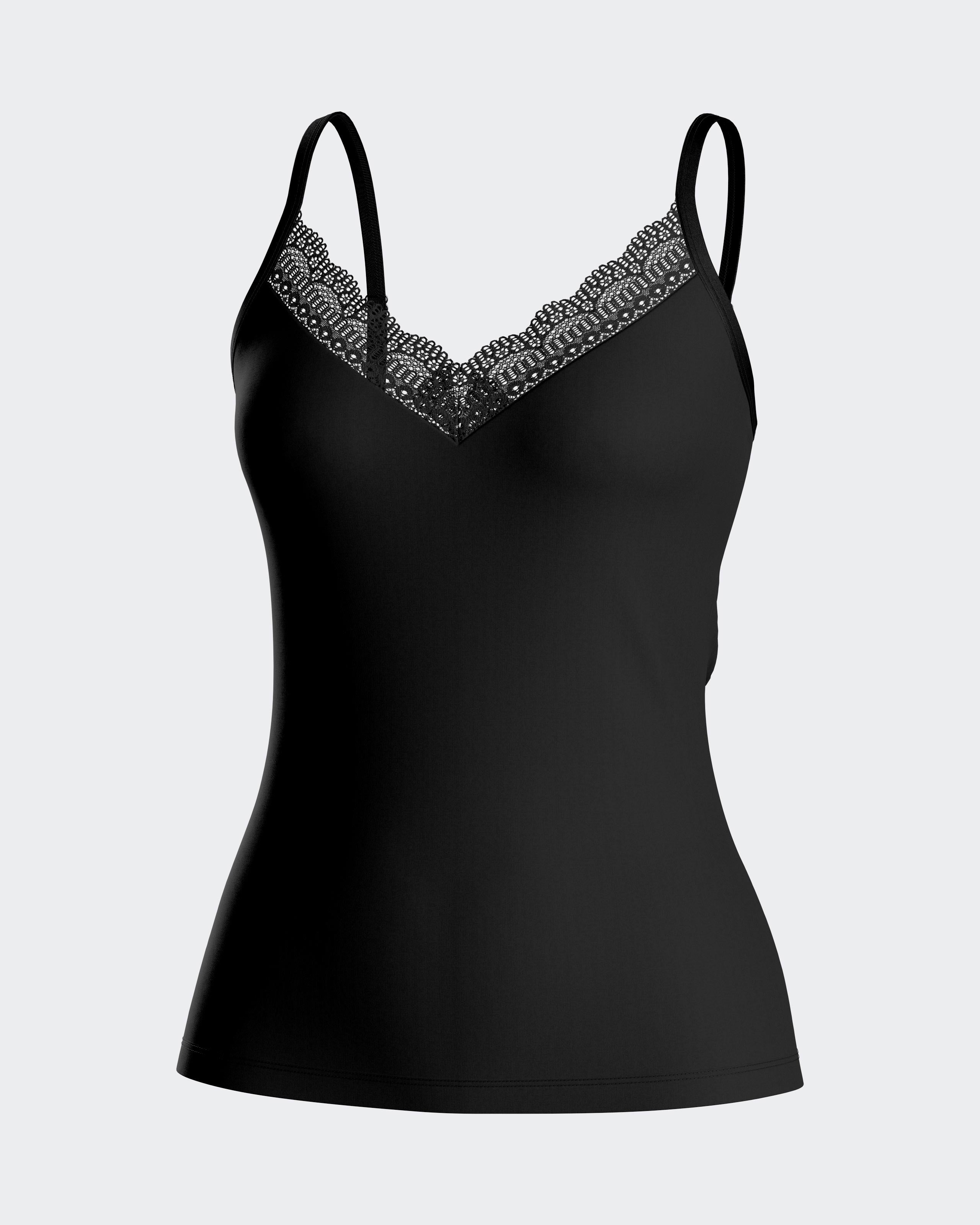 Top avec bretelles en Lyocell