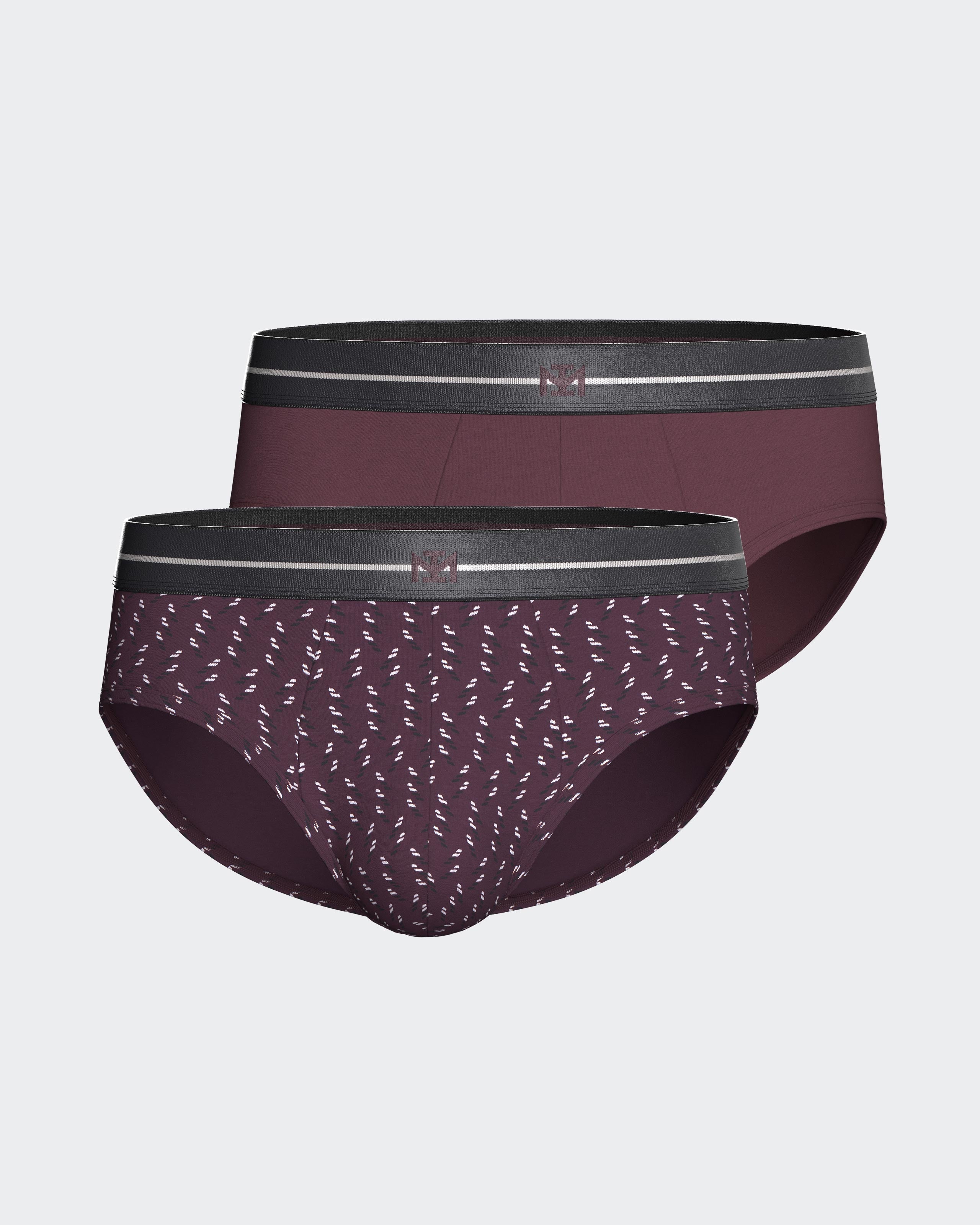 Packung mit 2 Herren-Slips aus Modal-Baumwolle