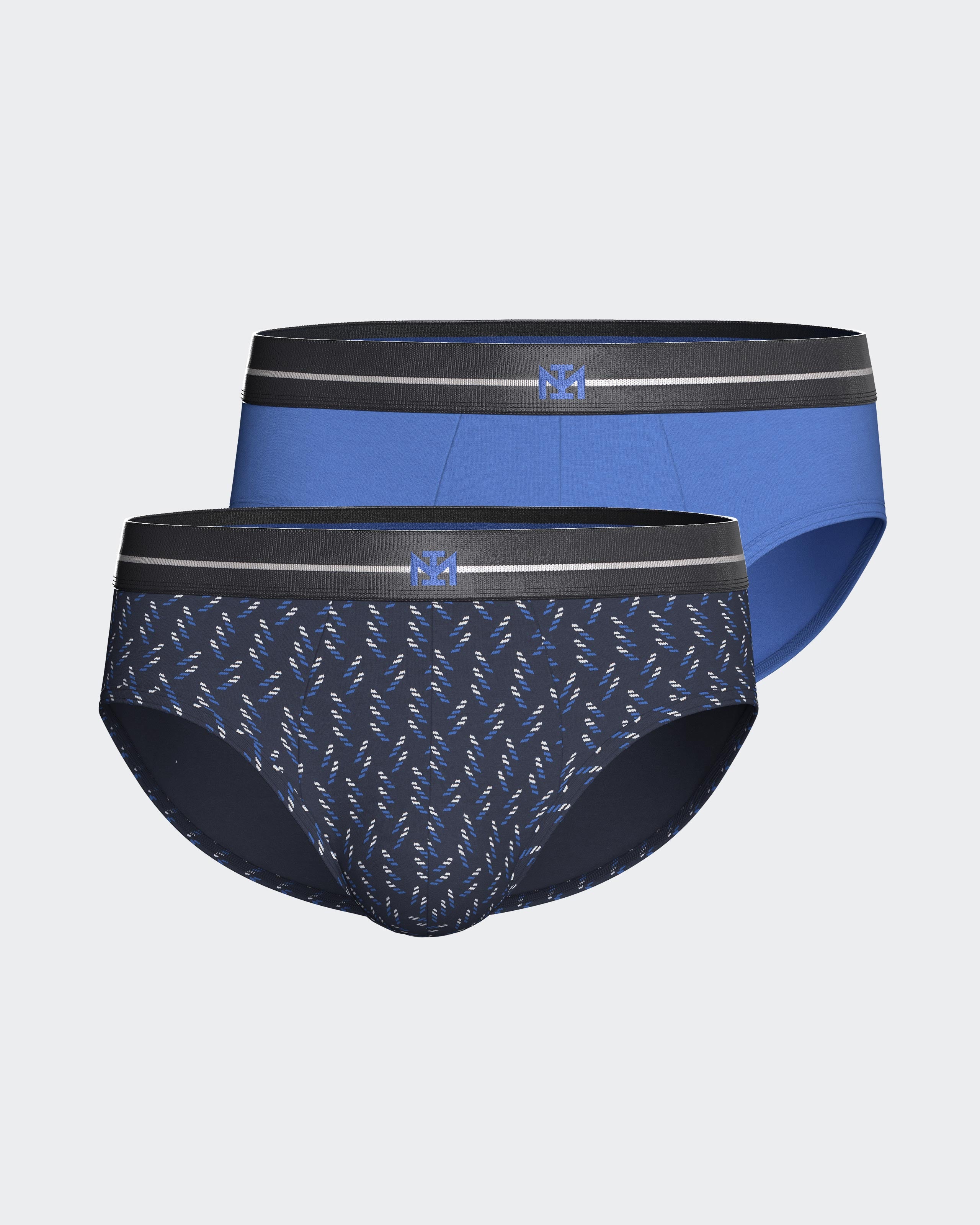 Packung mit 2 Herren-Slips aus Modal-Baumwolle