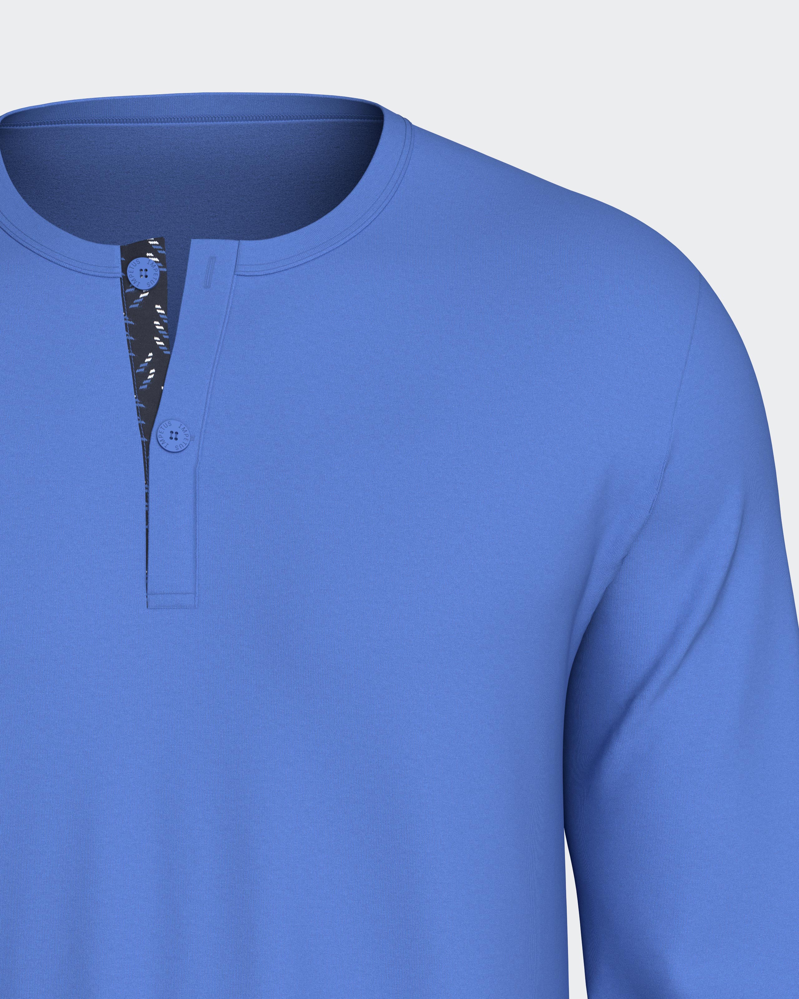 Men's long pyjama in Modal cotton