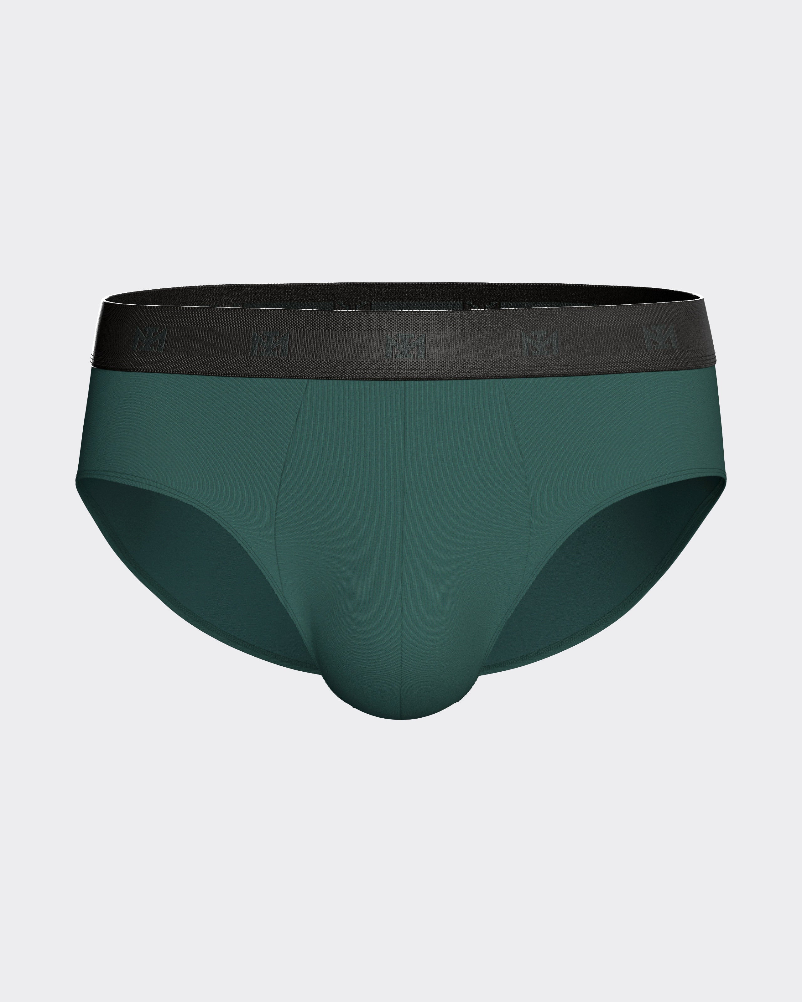 Packung mit 2 Herren-Slips aus Lyocell