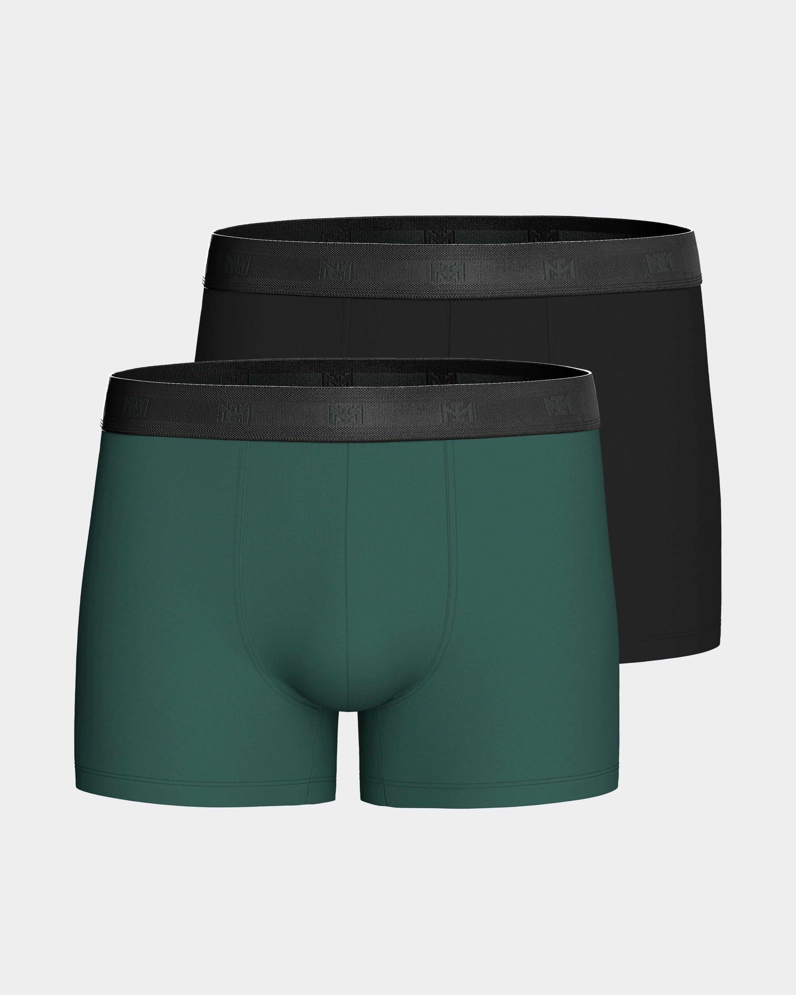 Pack of 2 men's boxer in Lyocell