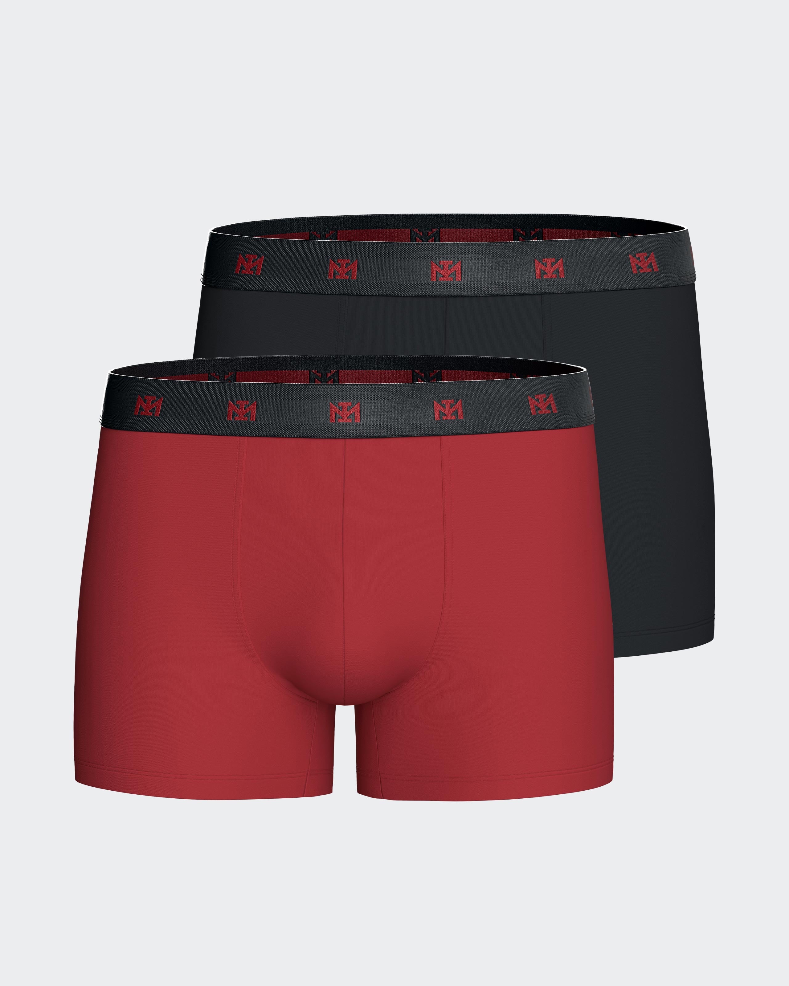 Pack de 2 boxers de homem em Lyocell
