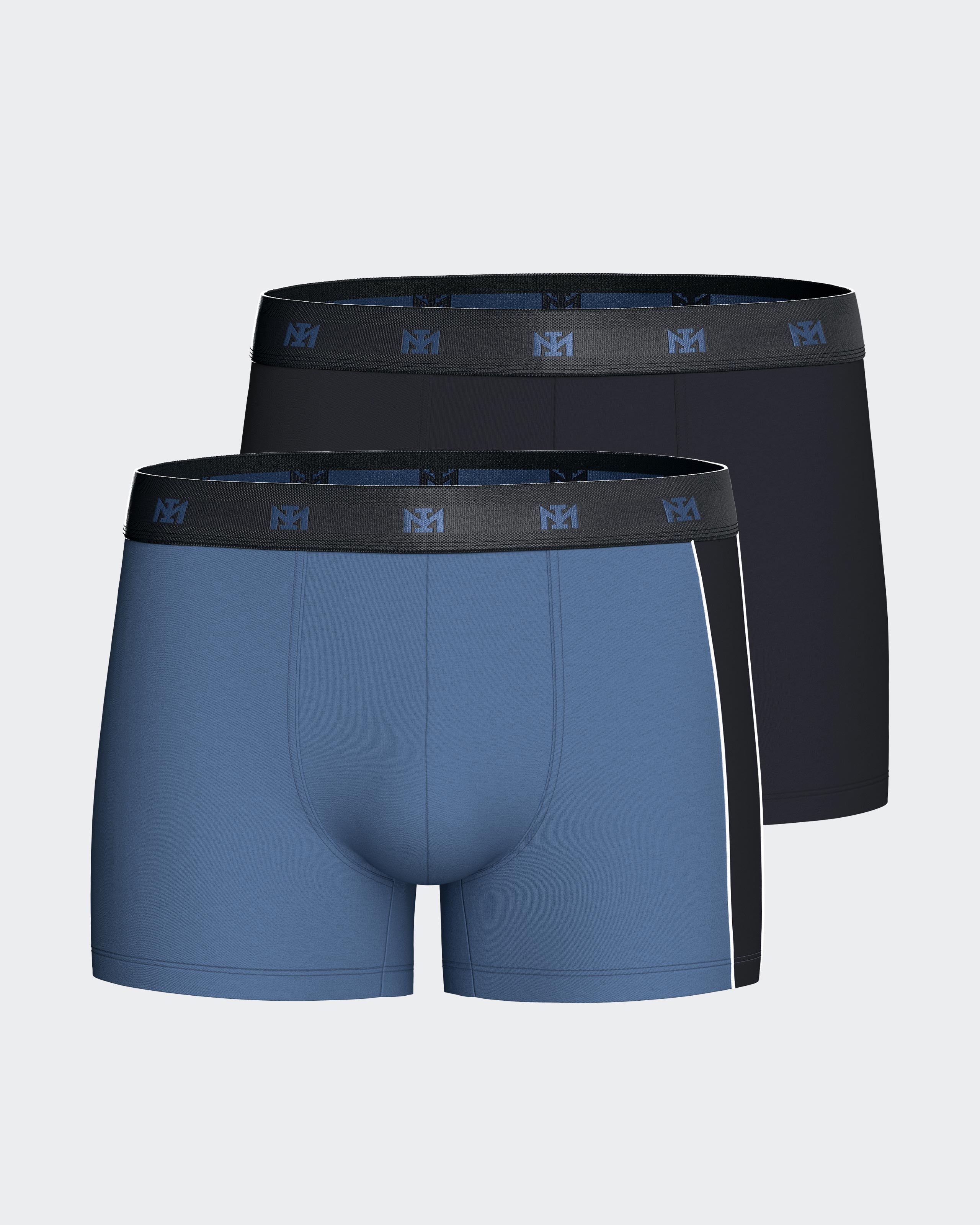 Pack 2 Boxers de homem em algodão