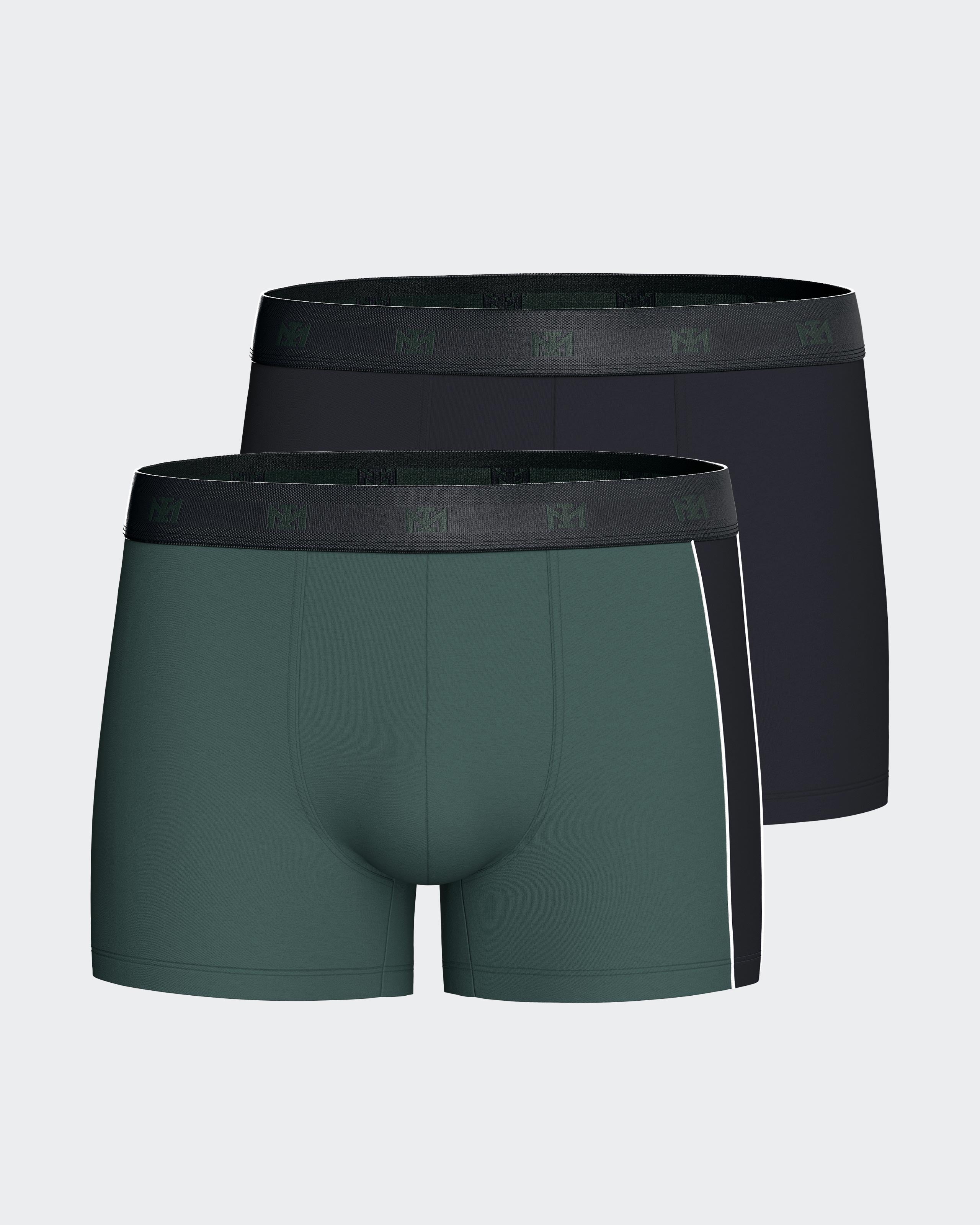 Pack 2 Boxers de homem em algodão