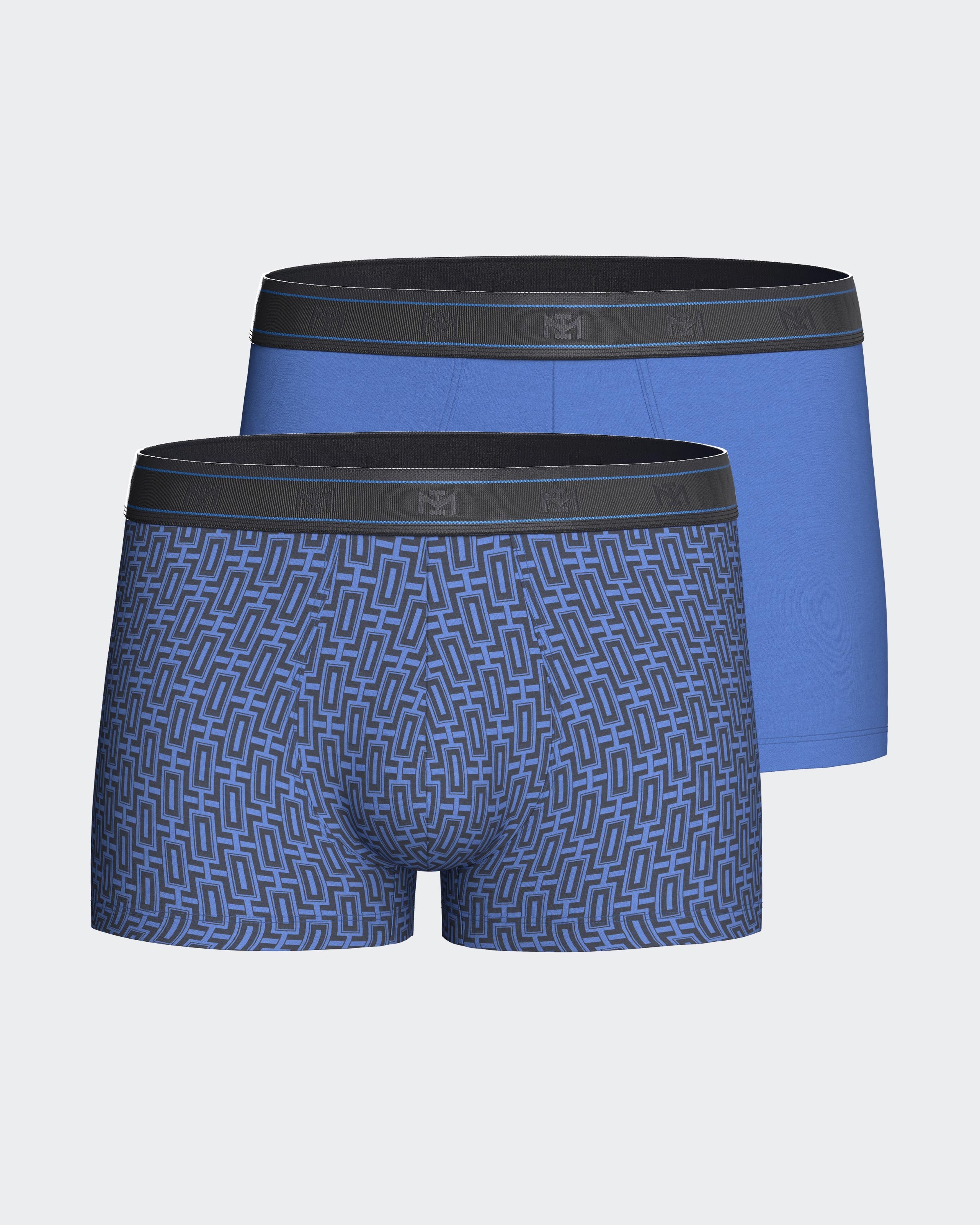 Packung mit 2 Boxershorts aus Modal-Baumwolle