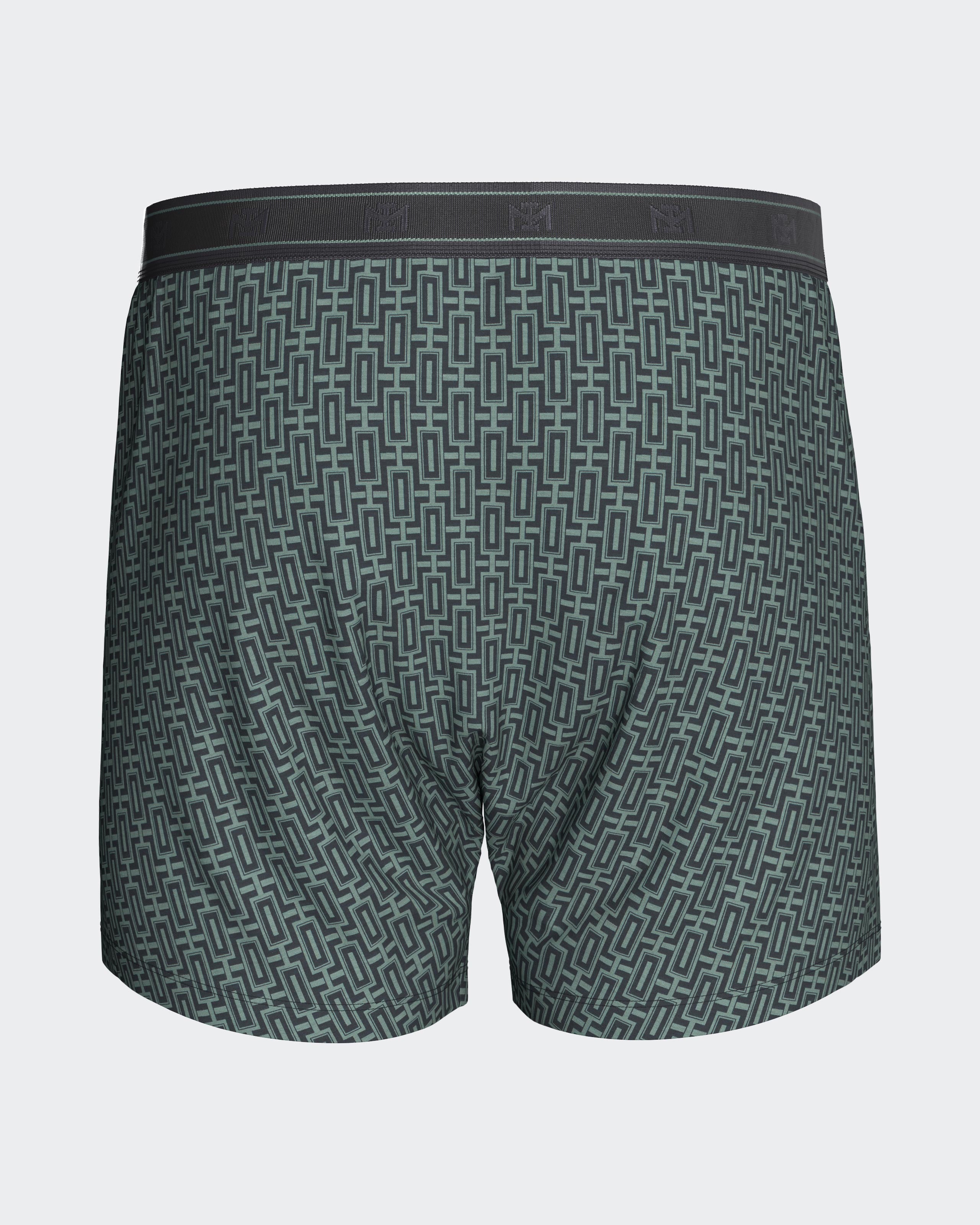 Boxershort de homem com botão em Algodão Modal