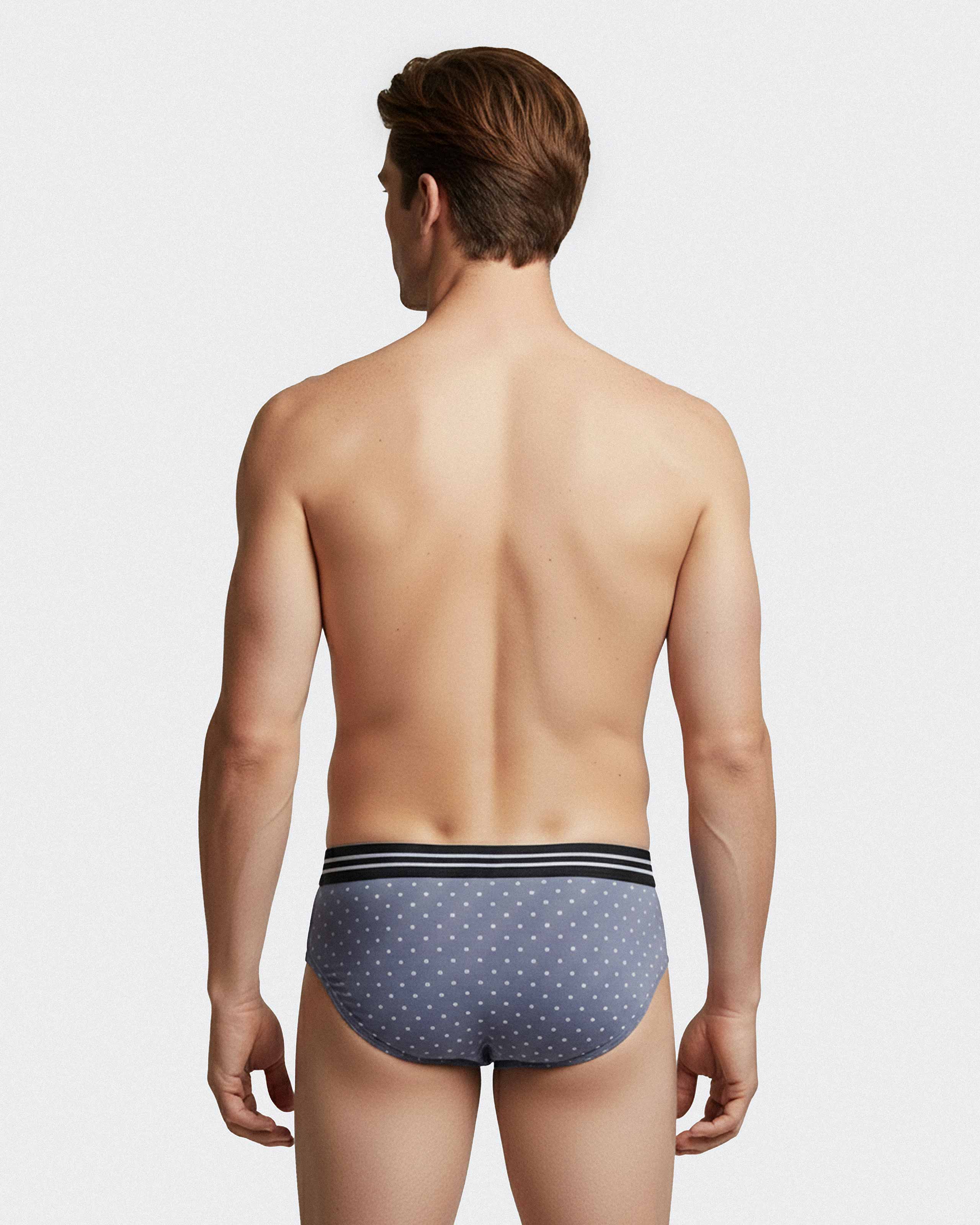 Pack of 3 men's cotton briefs