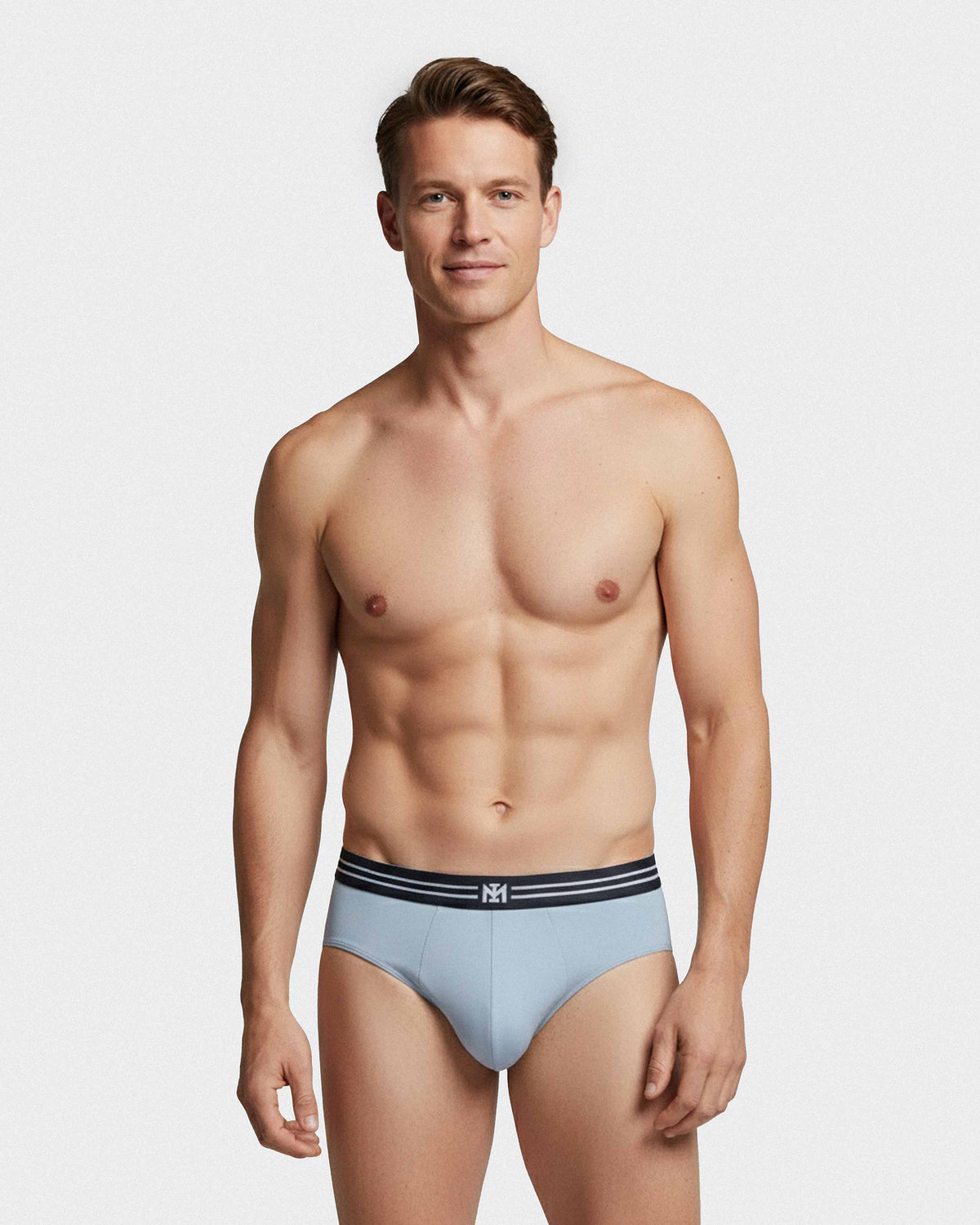 Pack of 3 men's cotton briefs