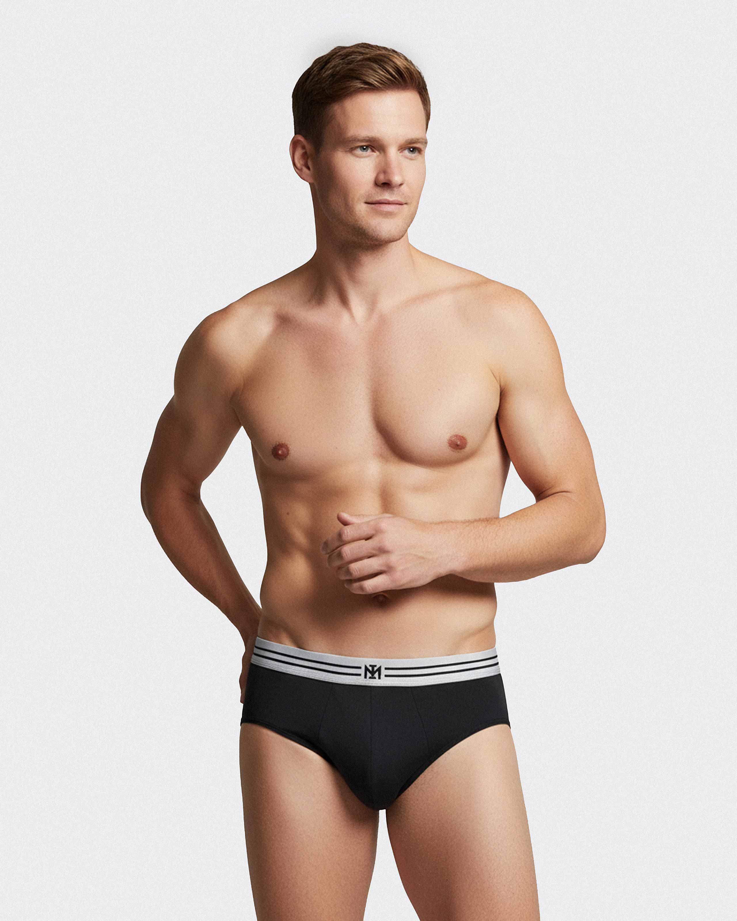 Pack de 3 Slips de homem em Algodão