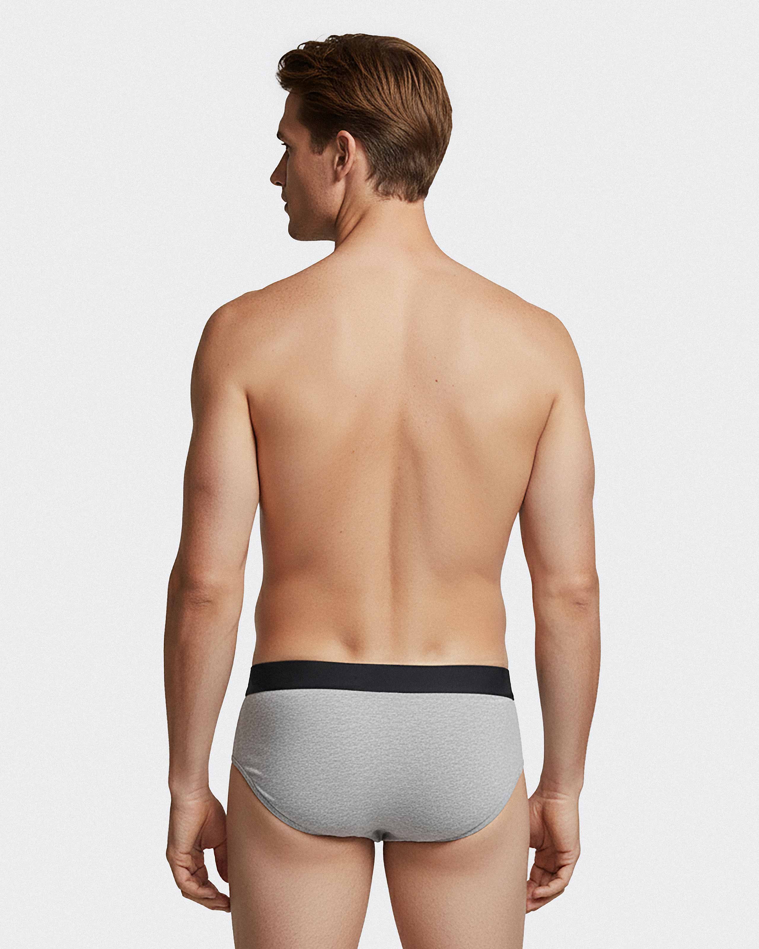 Pack of 3 men's cotton briefs