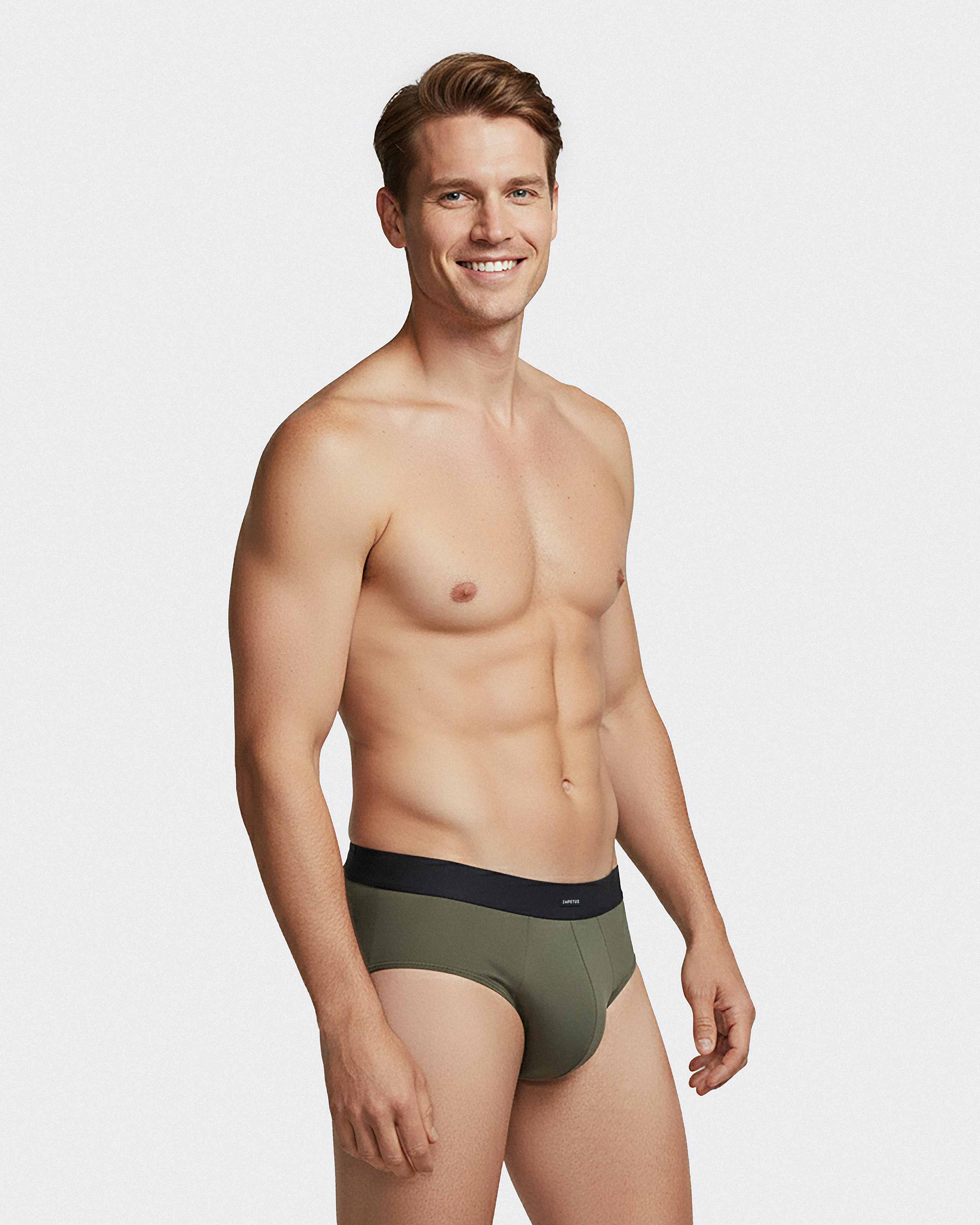 Pack of 3 men's cotton briefs