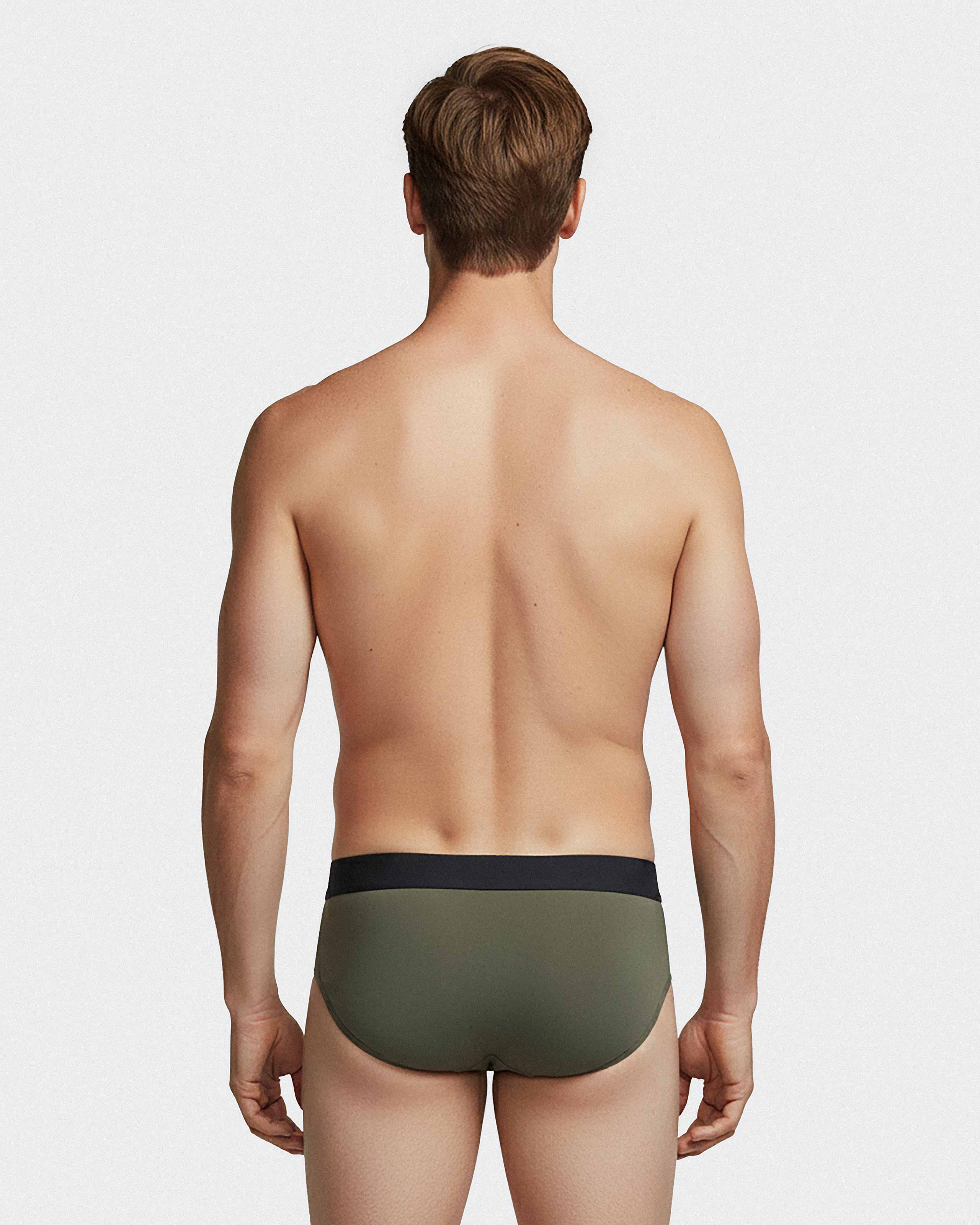 Pack of 3 men's cotton briefs