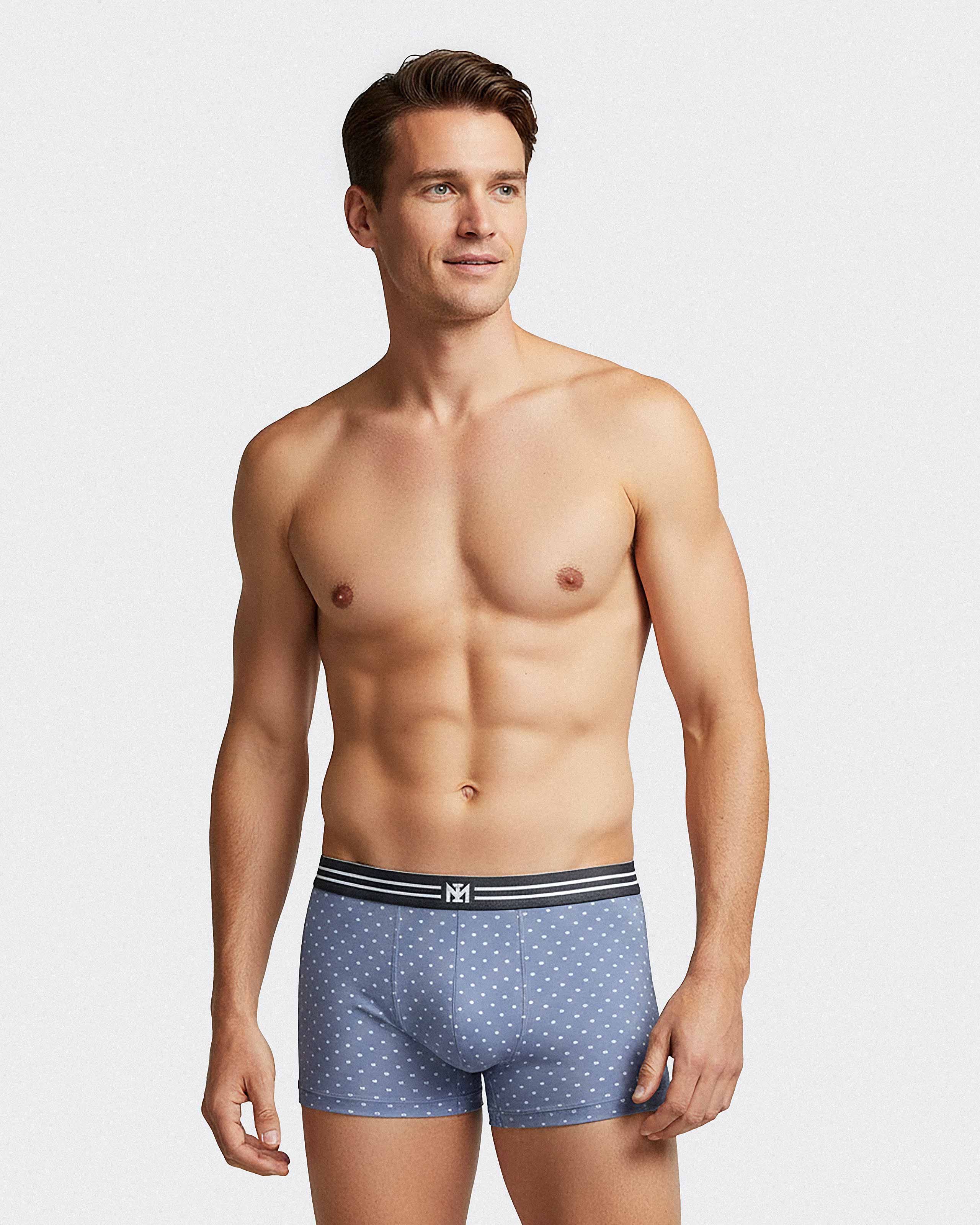 Pack of 3 men's cotton boxers
