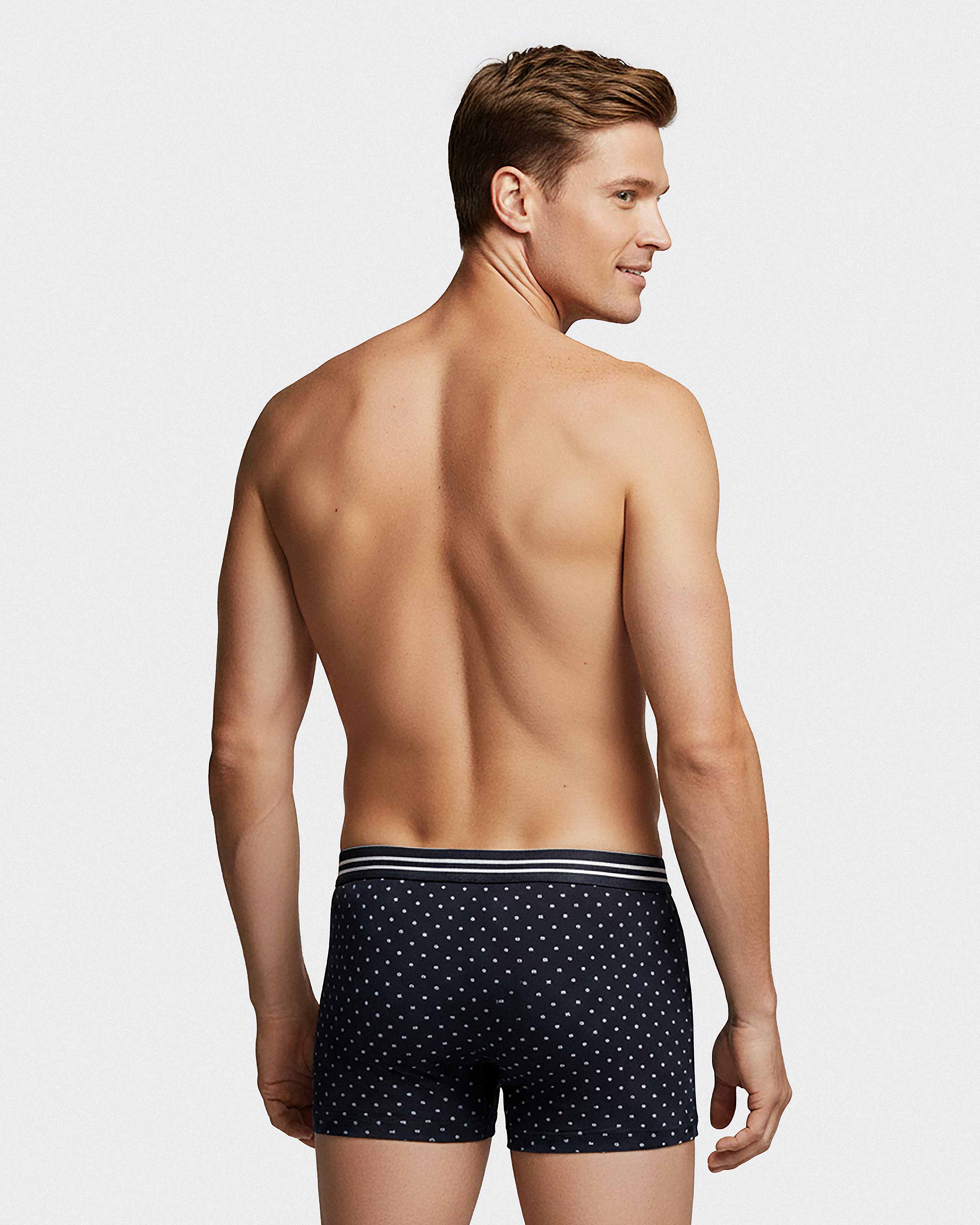 Pack of 3 men's cotton boxers