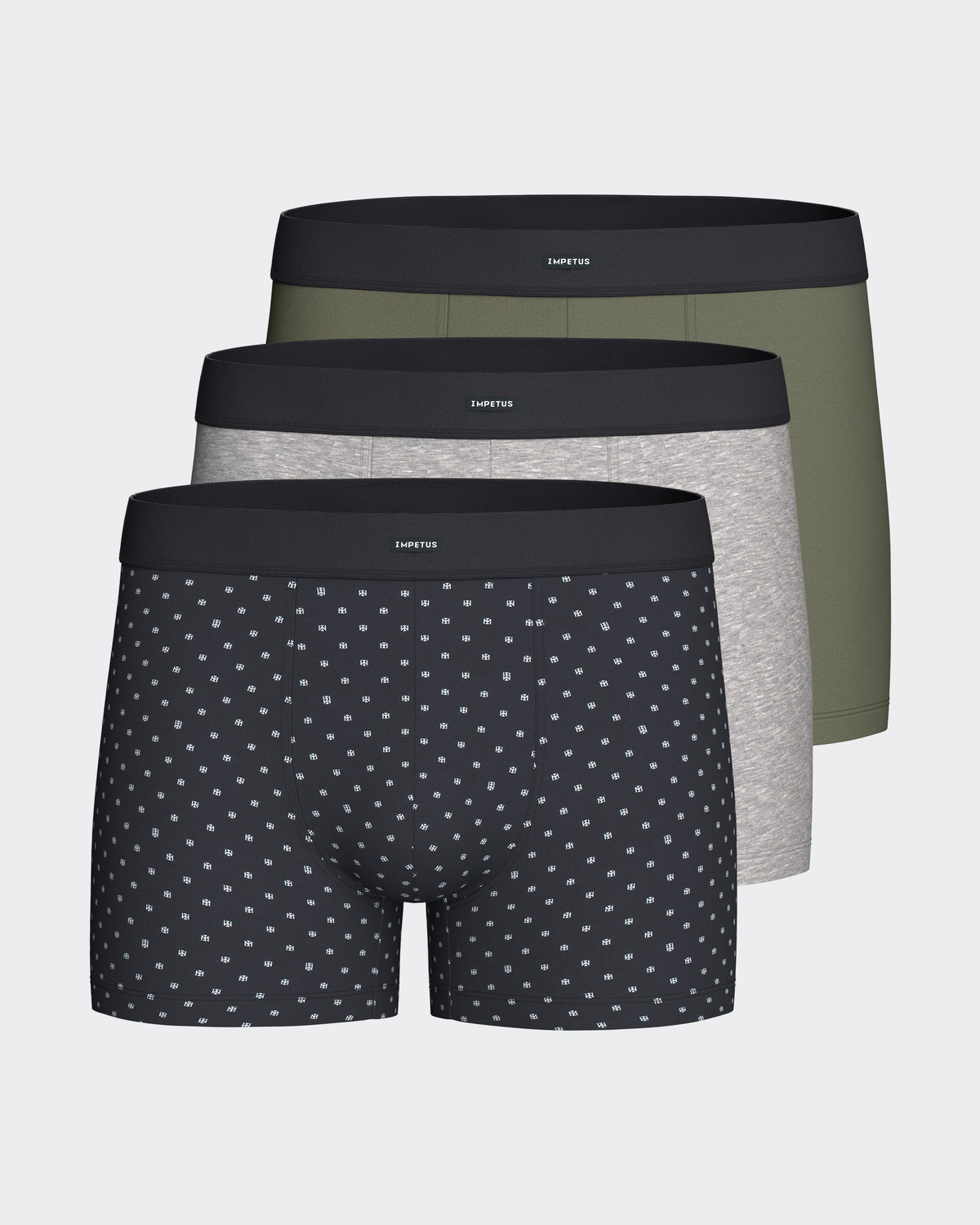 Pack de 3 Boxers de homem em Algodão