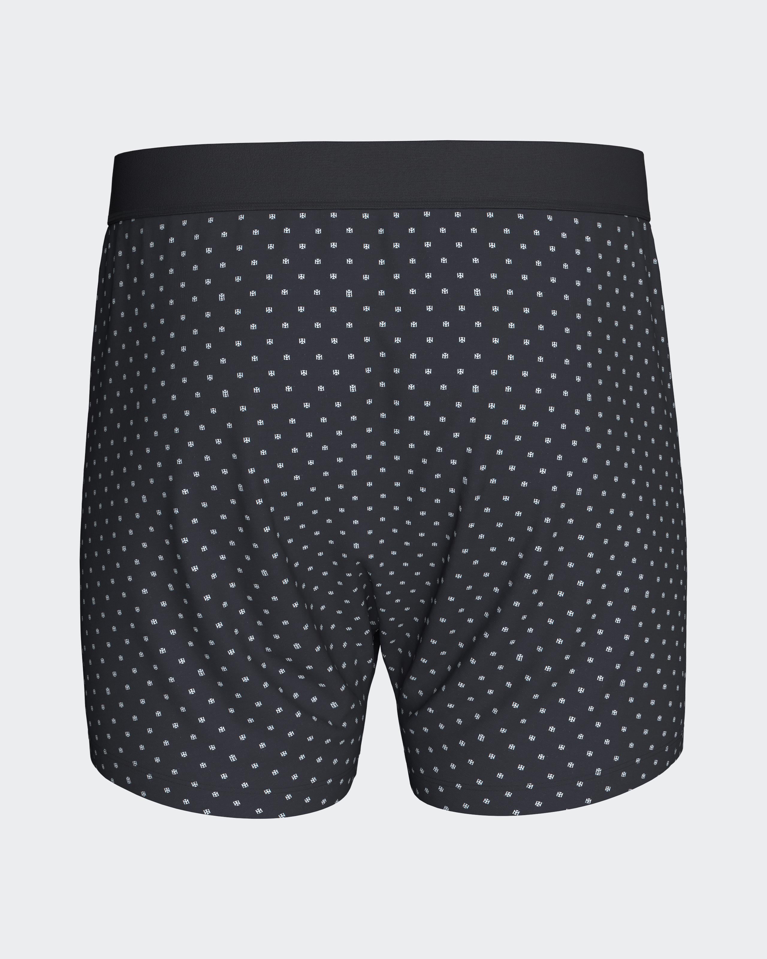 Men's boxers with button in cotton