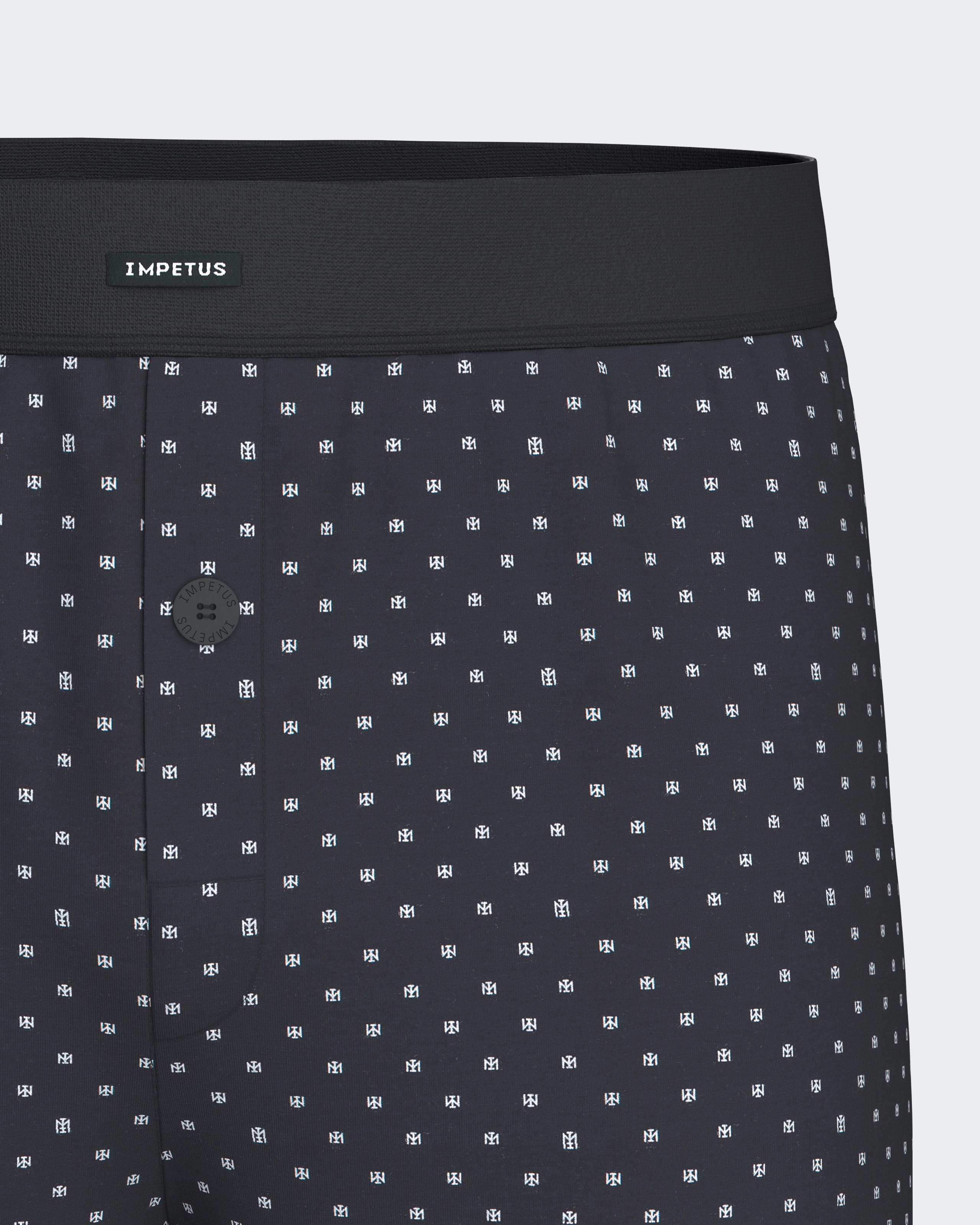 Men's boxers with button in cotton
