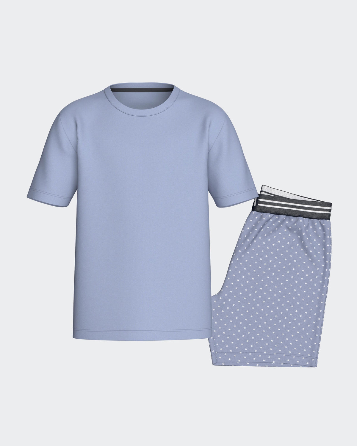 Kurzer Jungen‑Pyjama aus Baumwolle