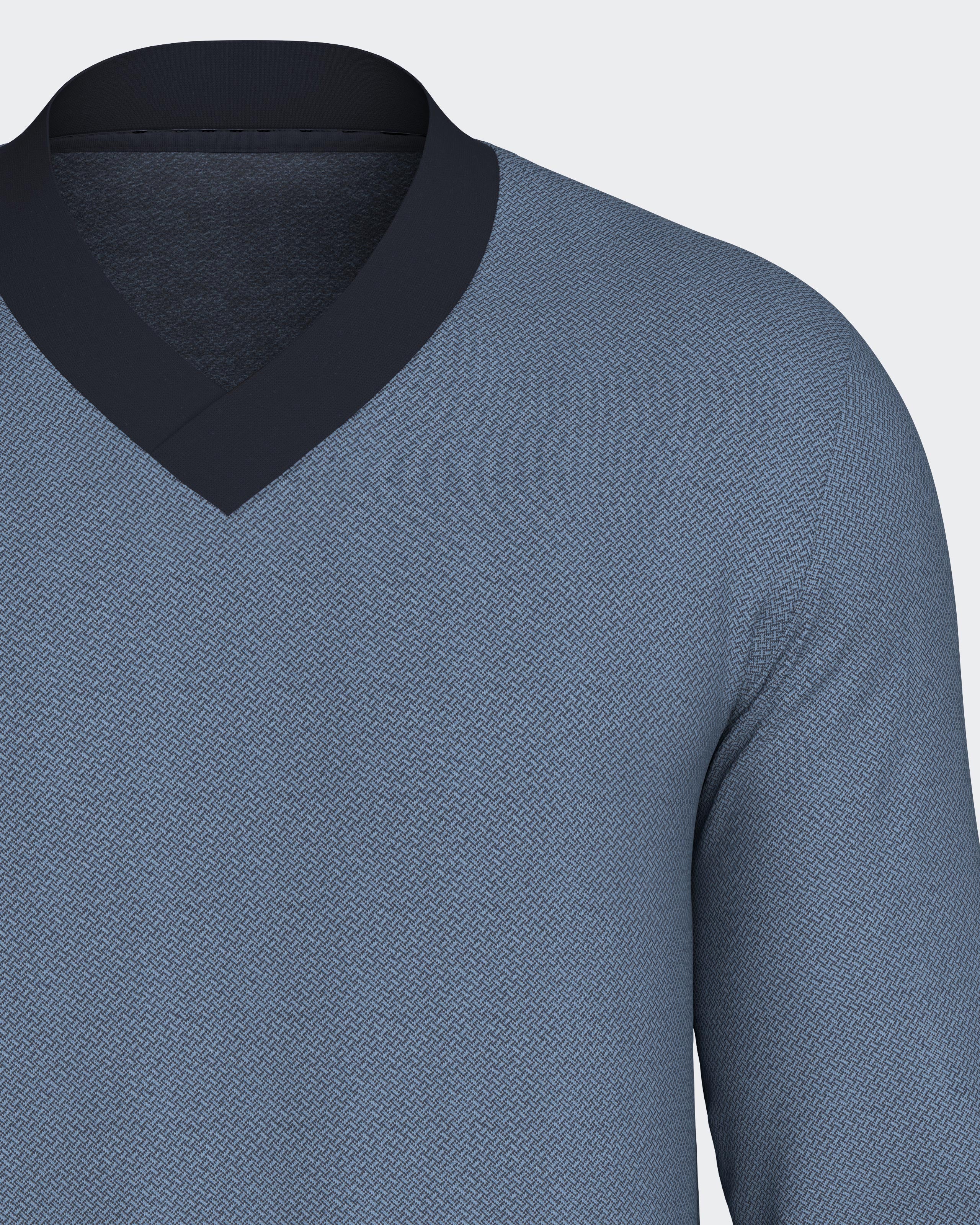 Cotton men's pyjama with cuffs