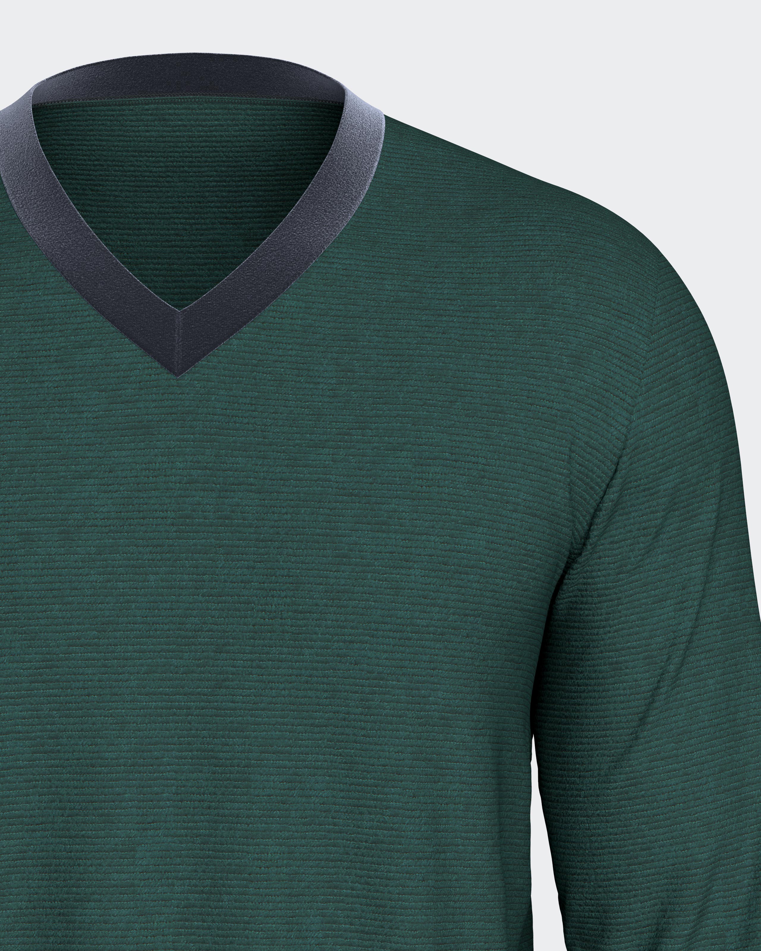 Pijama de homem em veludo térmico