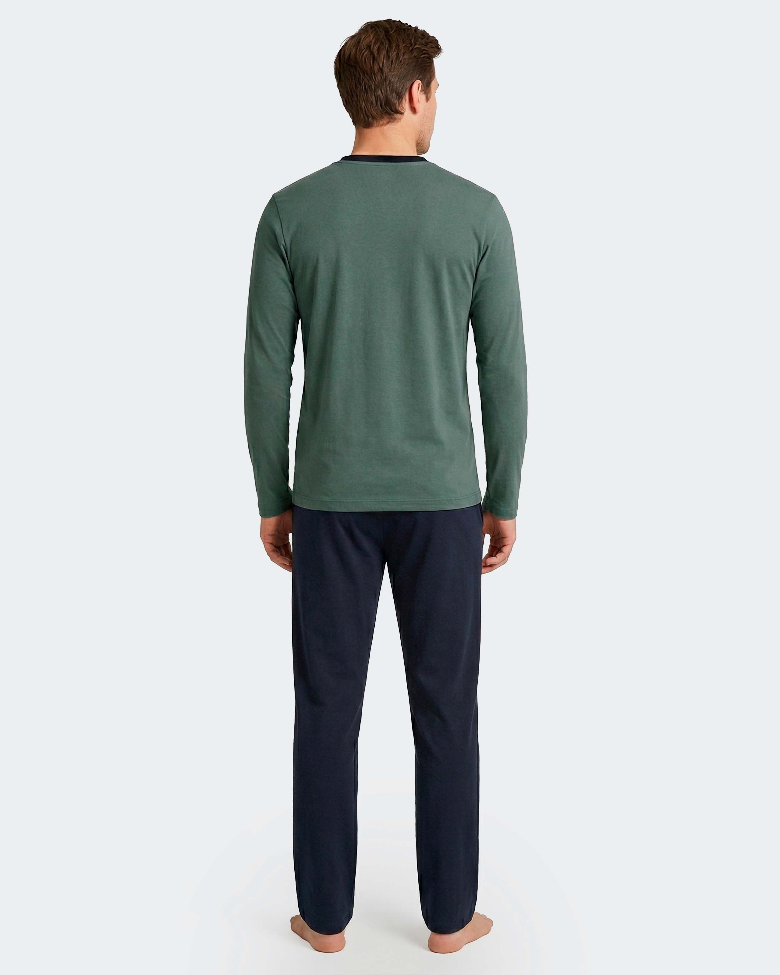 Pijama de homem em Algodão