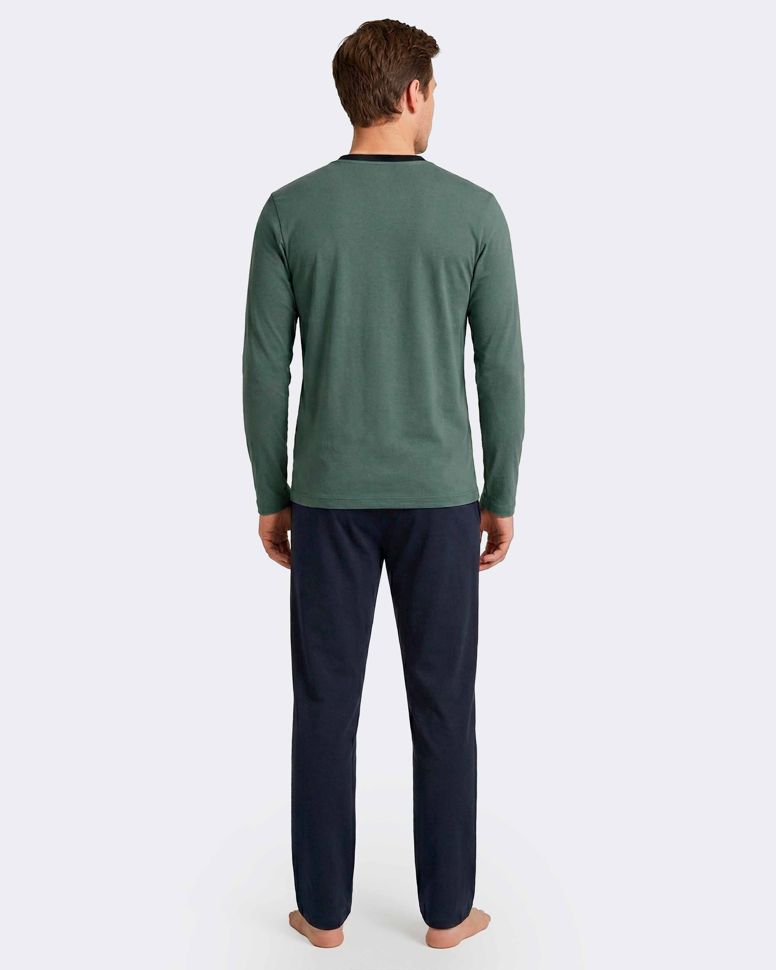Pijama de homem em Algodão