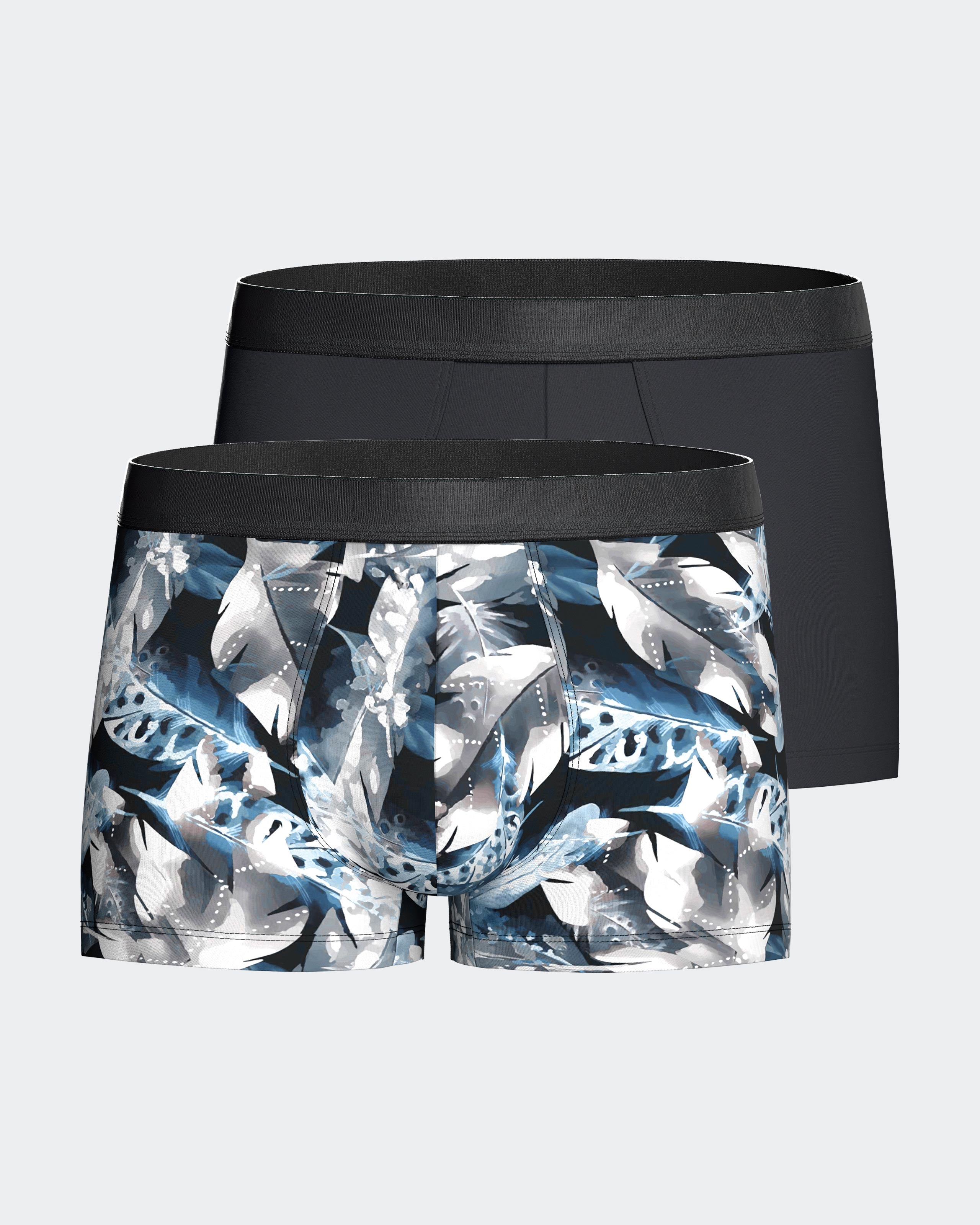 Pack 2 boxers de homem em Lyocell